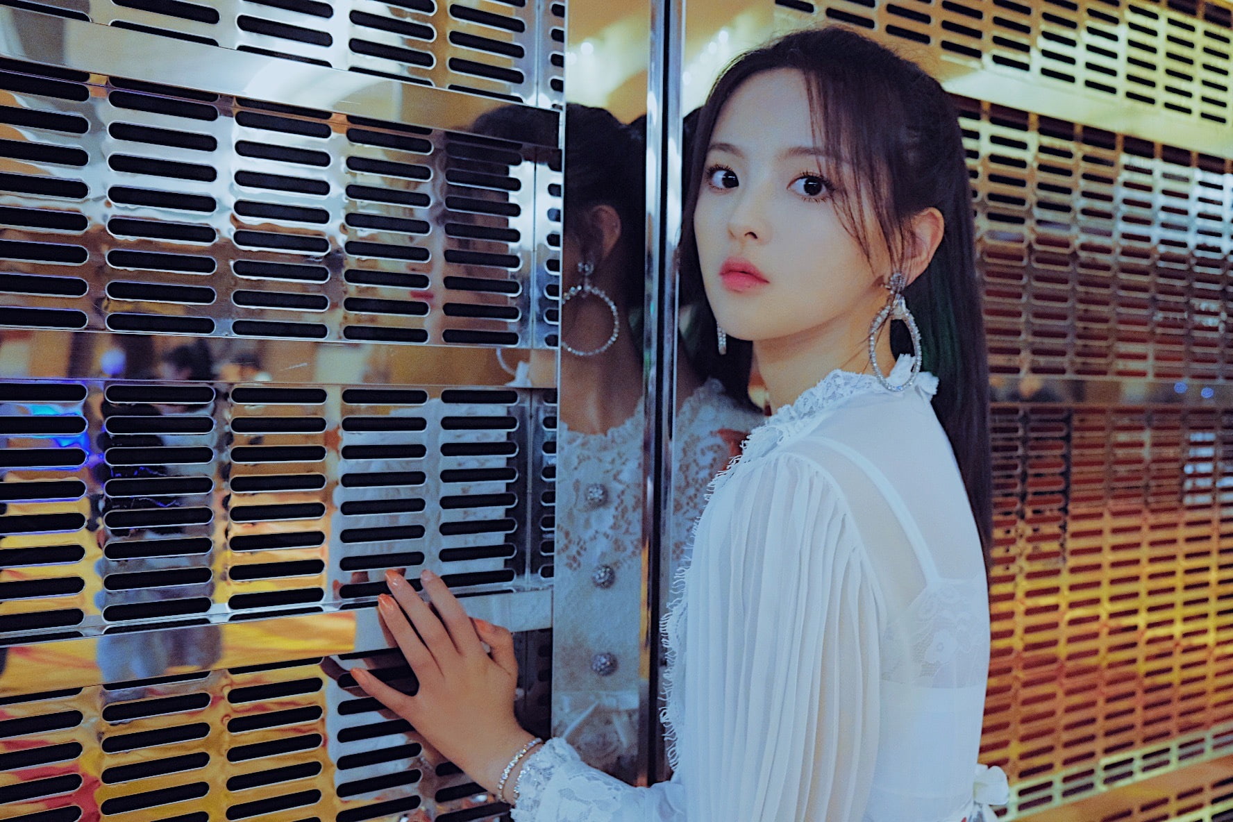 720P, women, Asian, Chinese, Idol, Yang Chaoyue, face, HD Wallpaper