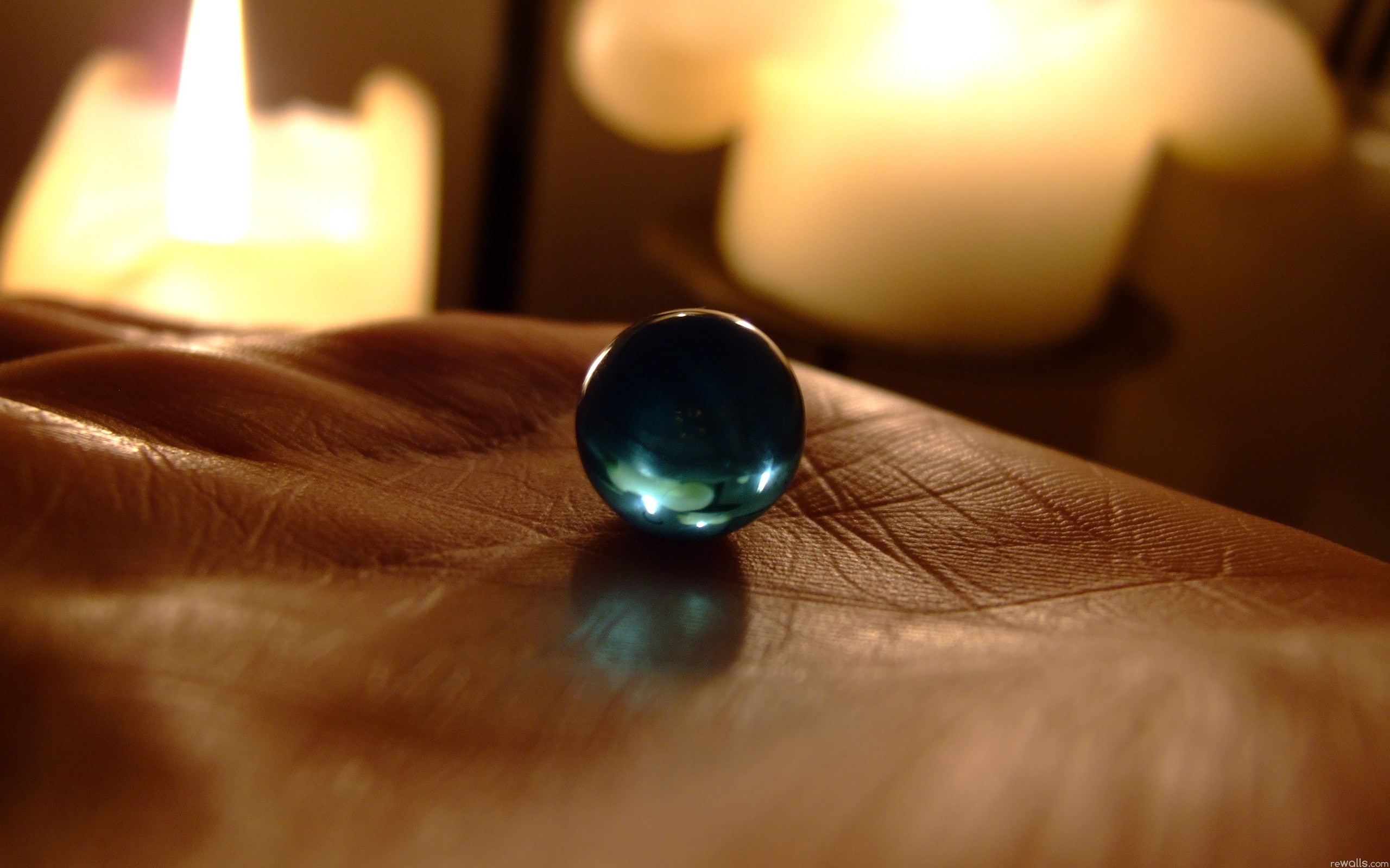 candle, body part, fire, jewelry, glowing, indoors, human body part, beads, flame, close-up, 2K, luxury, extreme close-up, hand, human hand, marbles, precious gem, HD Wallpaper