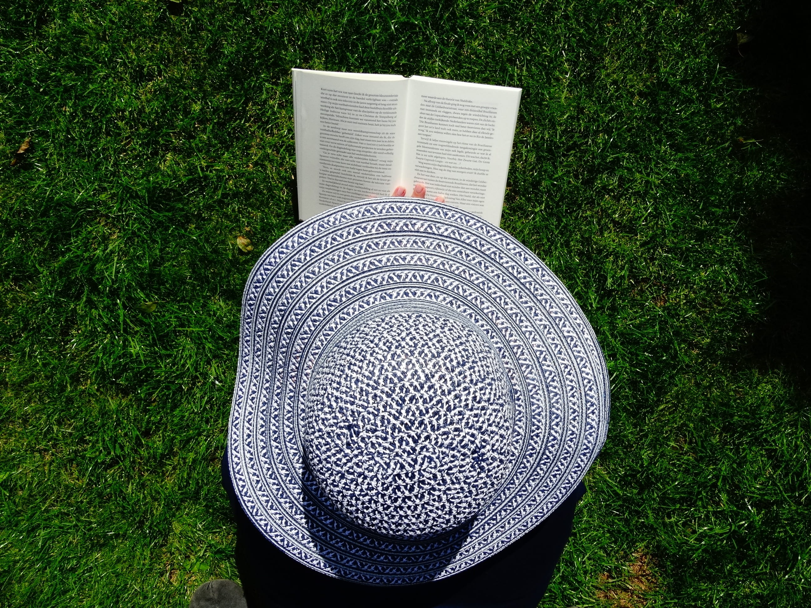 read, holding, library, no people, books, gray, outdoors, land, grass, from reading, high angle view, person, field, lifestyles, hat, plant, read books, HD Wallpaper