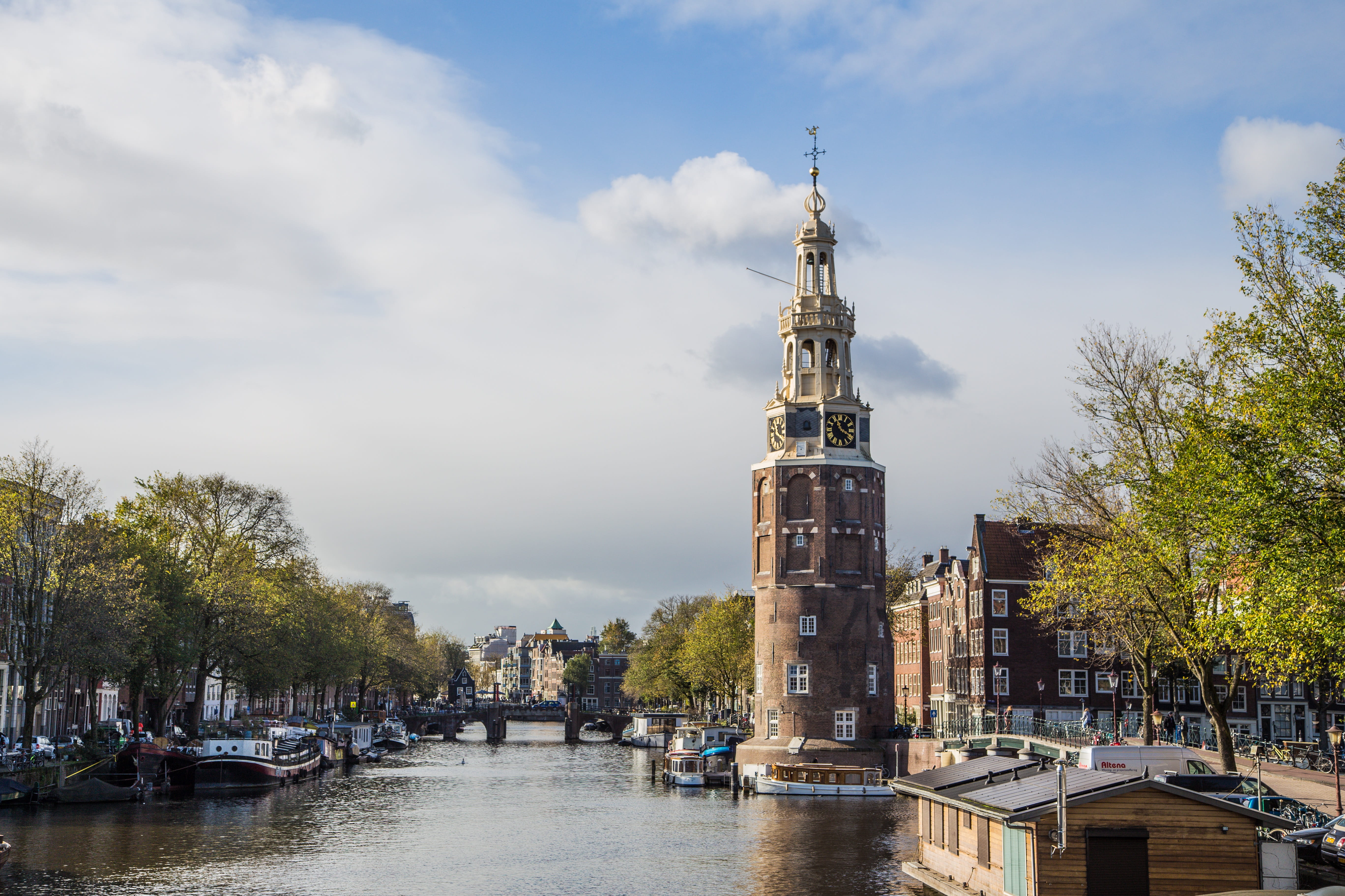 river, megalopolis, sky, day, built structure, tree, outdoors, travel, mode of transportation, water, plant, religion, tower, waterfront, 5K, building exterior, HD Wallpaper