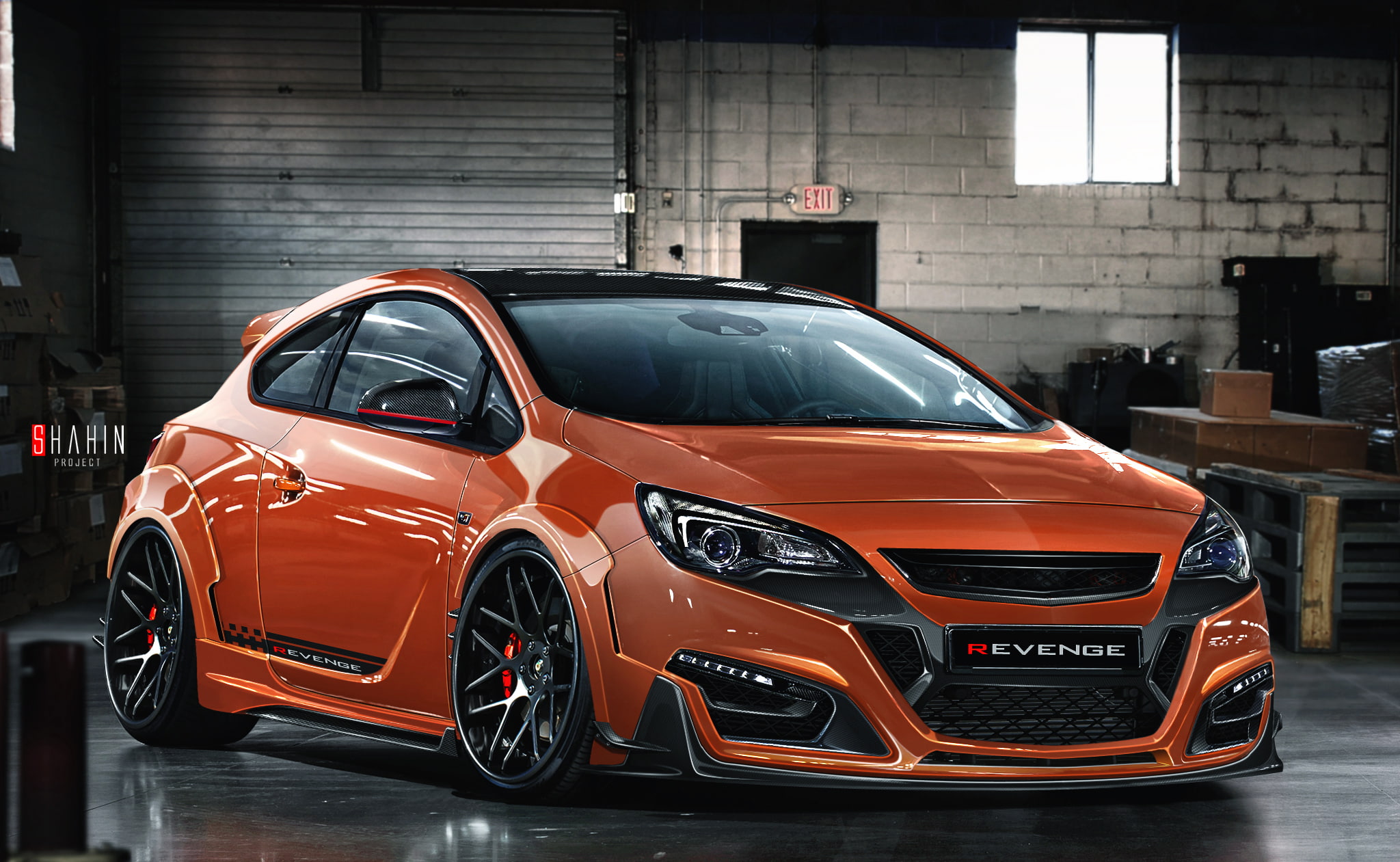 1080P, C Revenge, Astra, 2015, VXR, Opel, HD Wallpaper