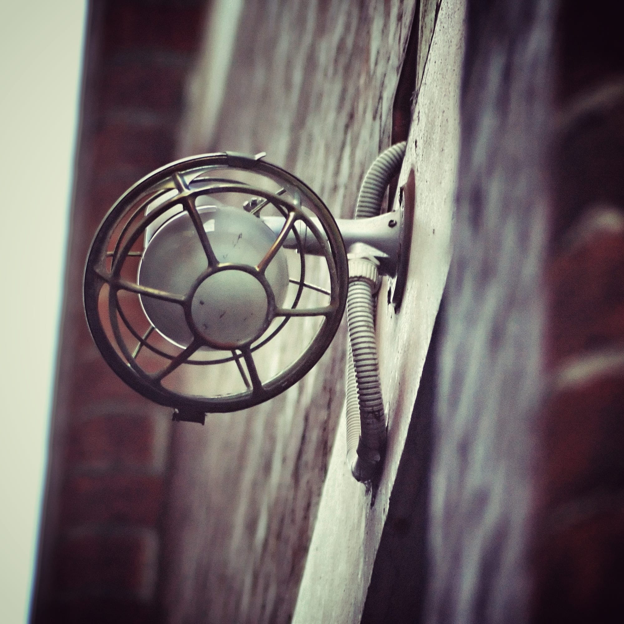 Lamp, day, no people, metal, hanging, low angle view, old, wood - material, 1080P, man made object, selective focus, old-fashioned, icon, Innovation, bulb, Phone HD Wallpaper