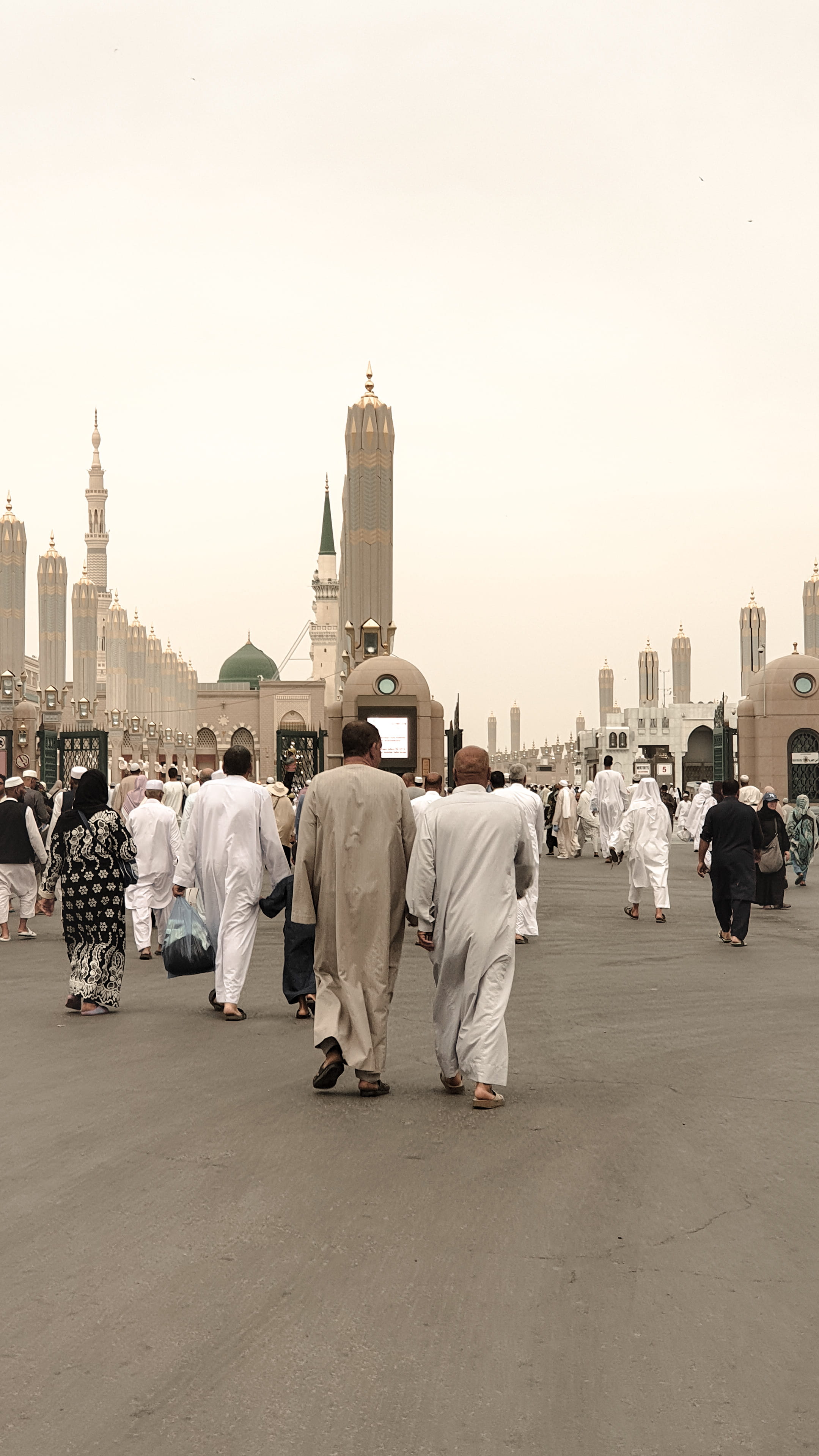 dome, crowd, real people, rear view, pedestrian, town, lifestyles, office building exterior, uniform, mosque, downtown, apparel, column, government, building exterior, Phone HD Wallpaper