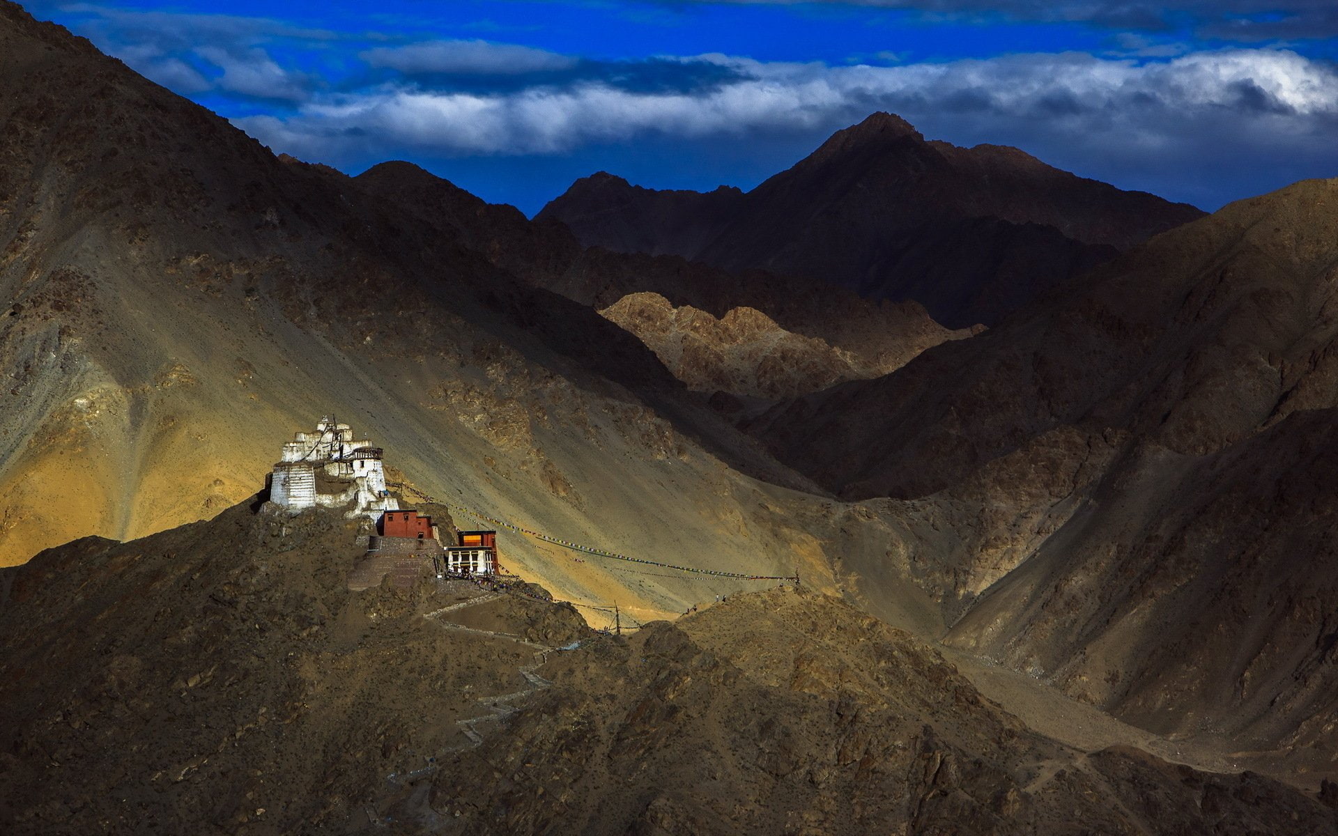 Palaces, 1080P, India, Leh Palace, HD Wallpaper