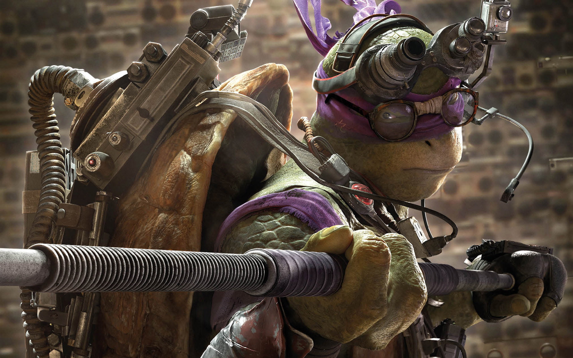 tmnt, turtles, ninja, mutant, movies, donatelo, donatello, teenage, hd, 1080P, HD Wallpaper