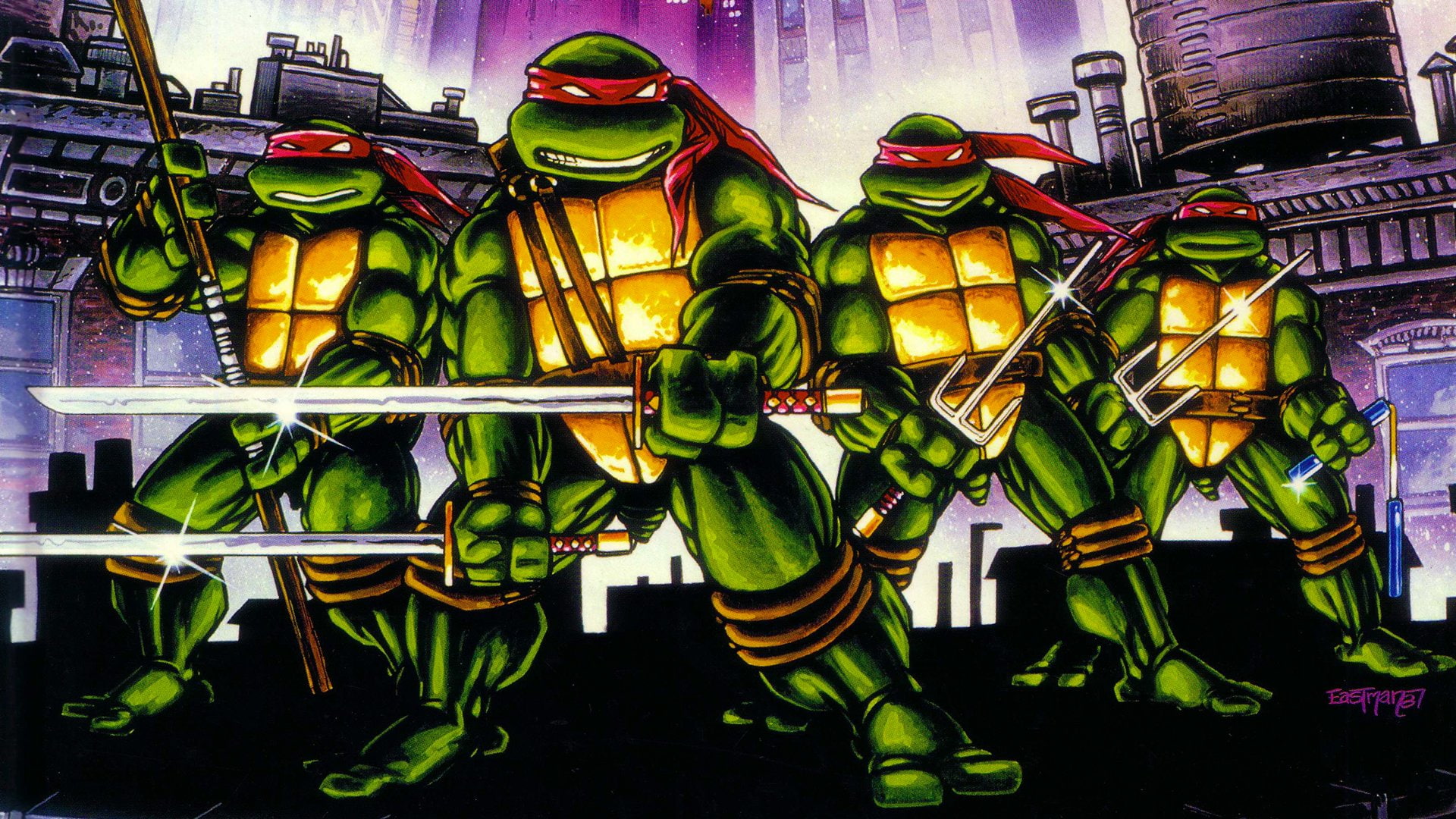 1080P, TMNT, Raphael (TMNT), Comics, HD Wallpaper
