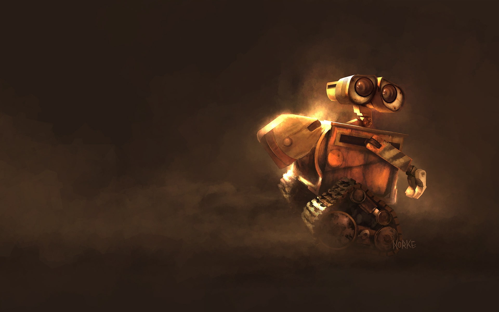 wall e, abstract, 1080P, HD Wallpaper
