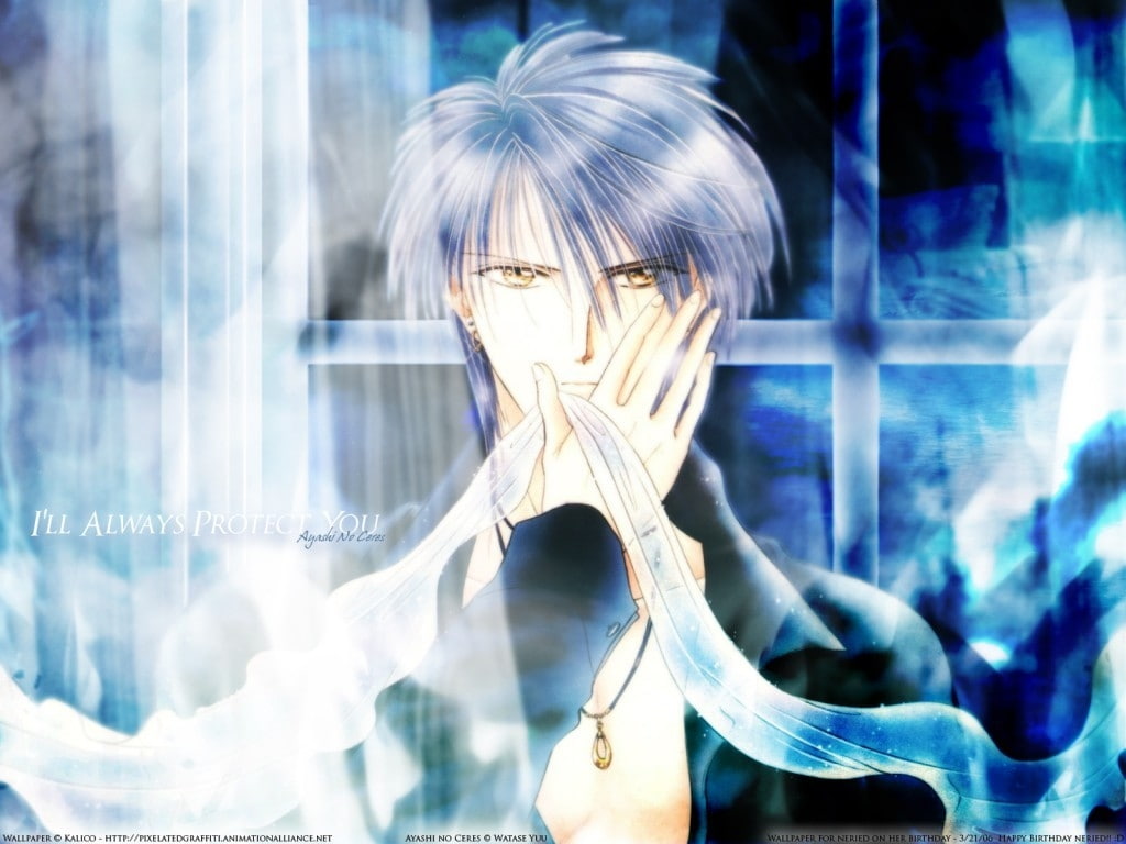 art, 480P, manga, fantasy, men, abstract, ceres, x, anime, Blue, hd, HD Wallpaper