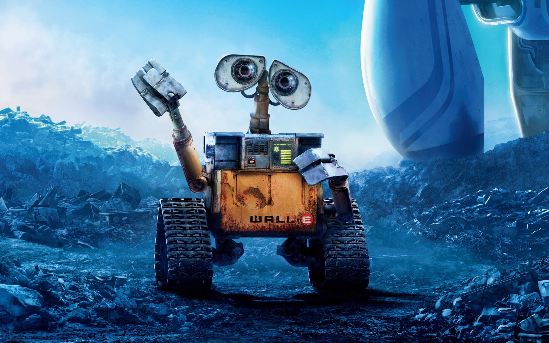 1080P, wall e, HD Wallpaper