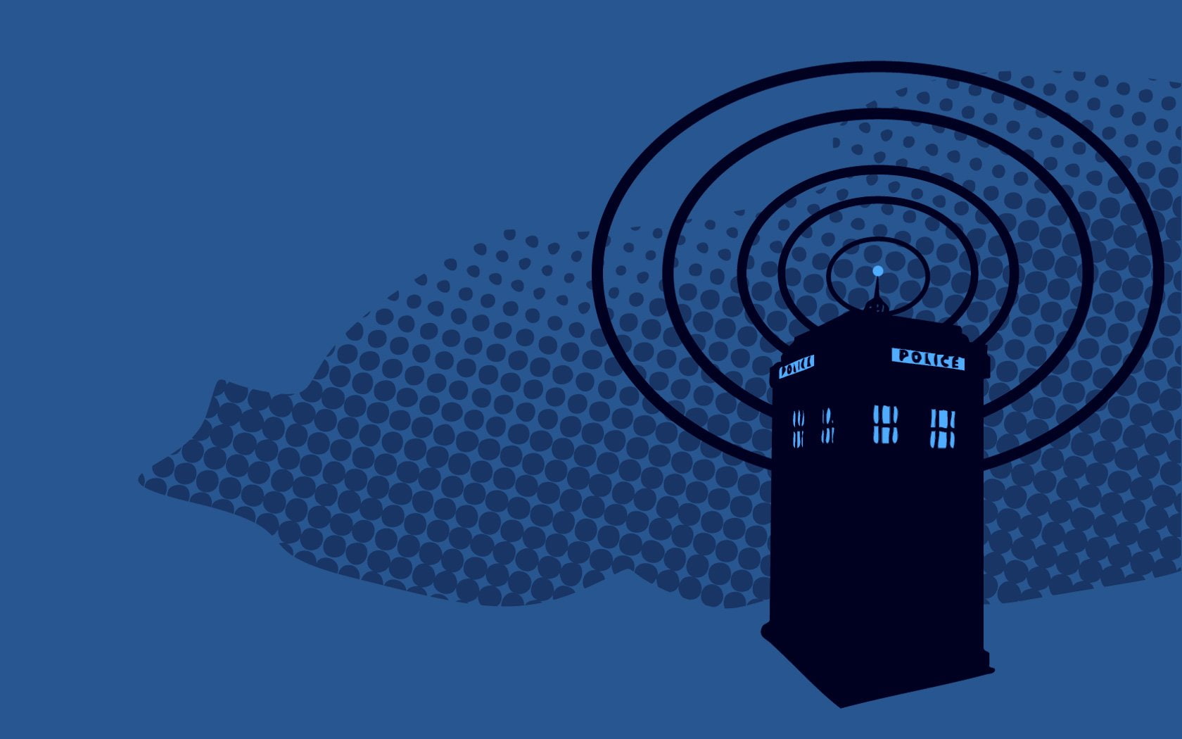 Doctor Who, no people, shape, sky, studio shot, illustration, building, booth, building exterior, blue background, architecture, 720P, copy space, telephone, HD Wallpaper