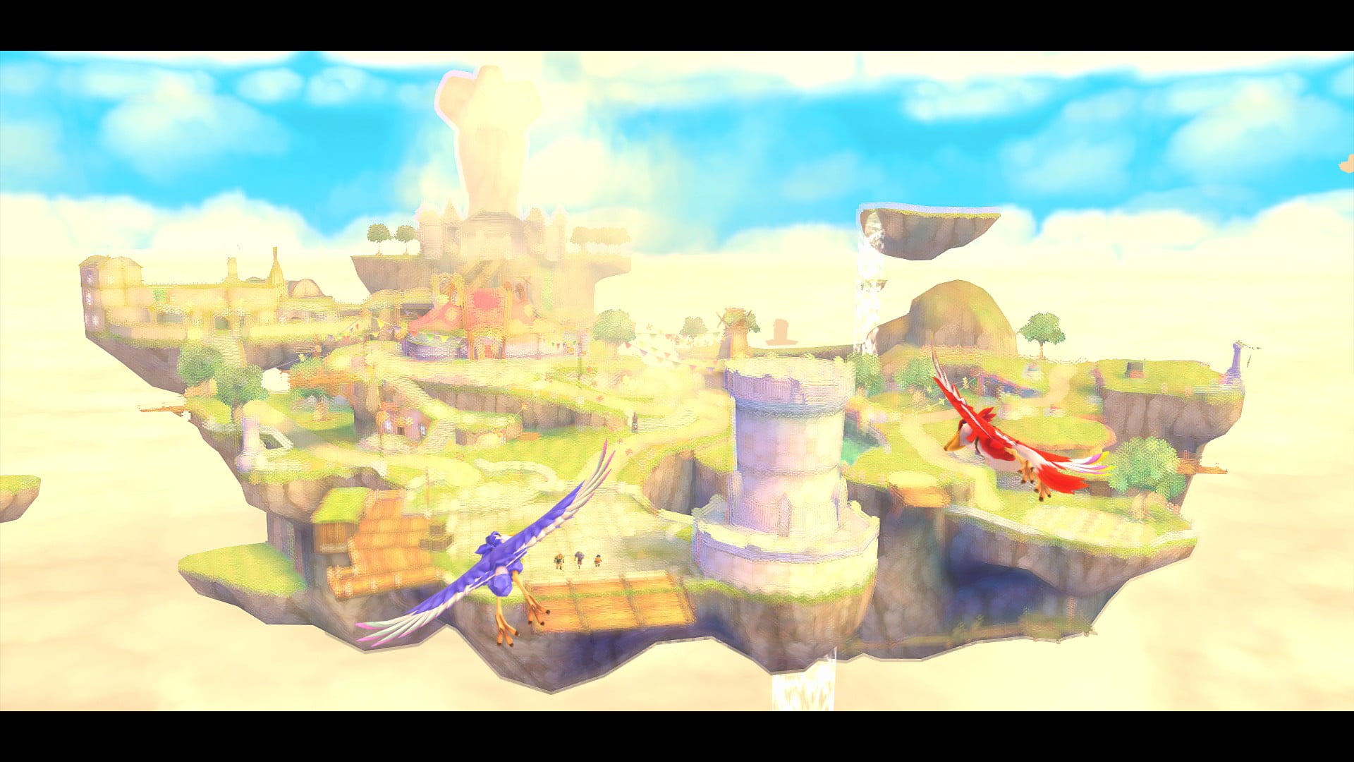nature, day, the legend of zelda: skyward sword, representation, sky, red, 1080P, reflection, animal, water, purple, cloud - sky, creativity, still life, HD Wallpaper