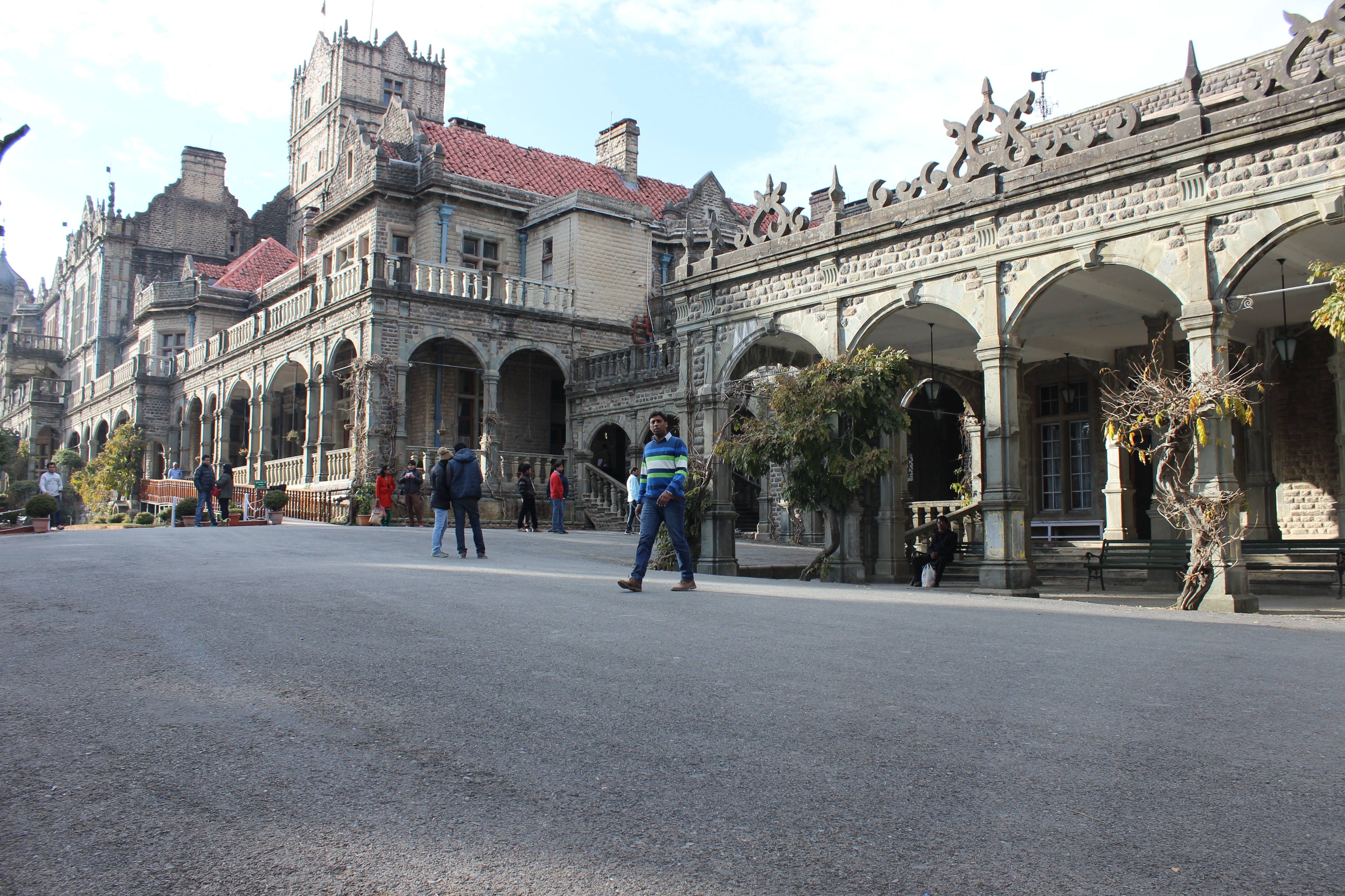 travel, women, men, the past, india, arch, nature, crowd, shimla, group of people, real people, city, day, sky, travel destinations, built structure, transportation, HD Wallpaper