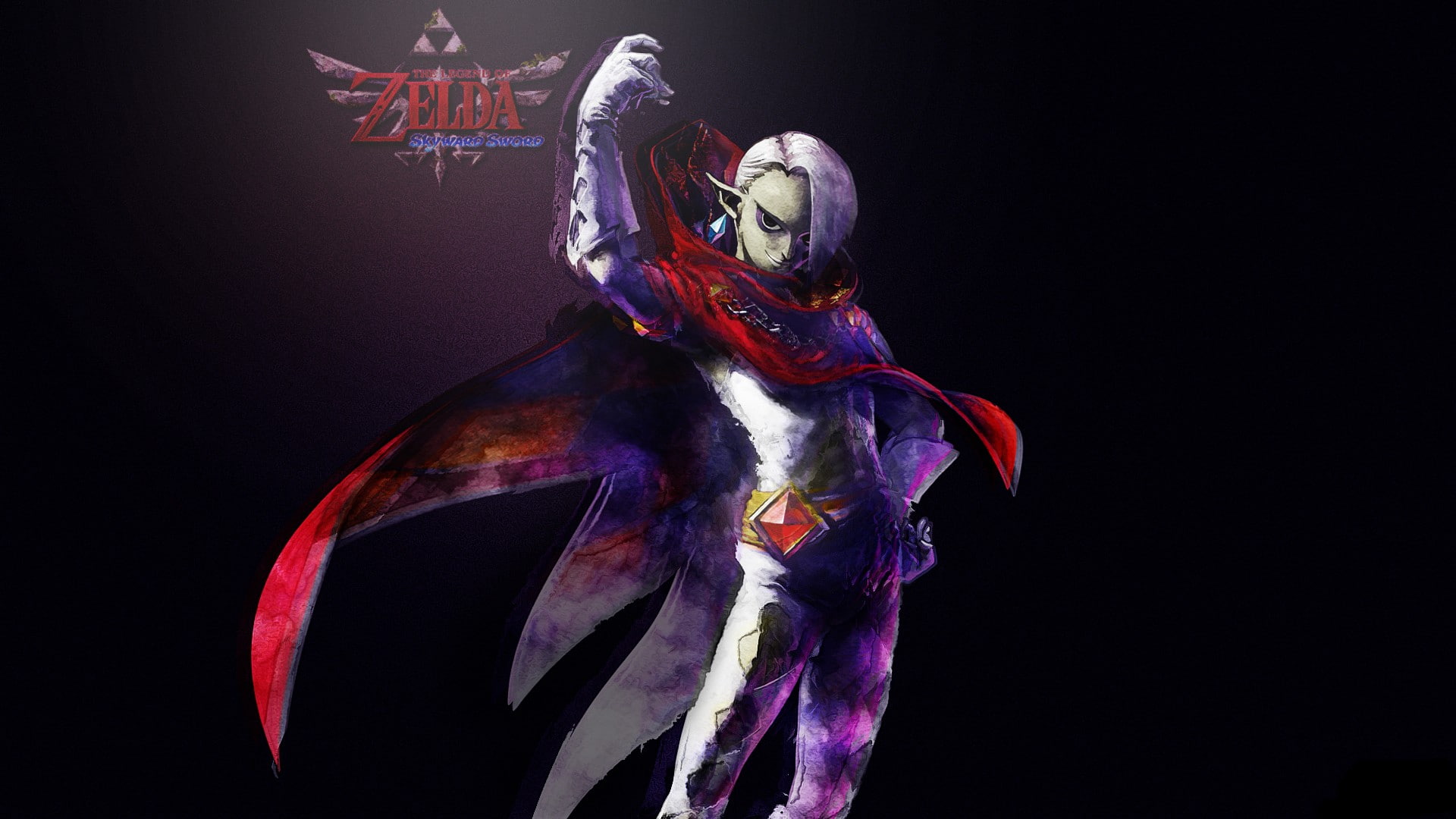 studio shot, The Legend of Zelda, spooky, demon - fictional character, indoors, multi colored, evil, digital composite, the legend of zelda: skyward sword, HD Wallpaper