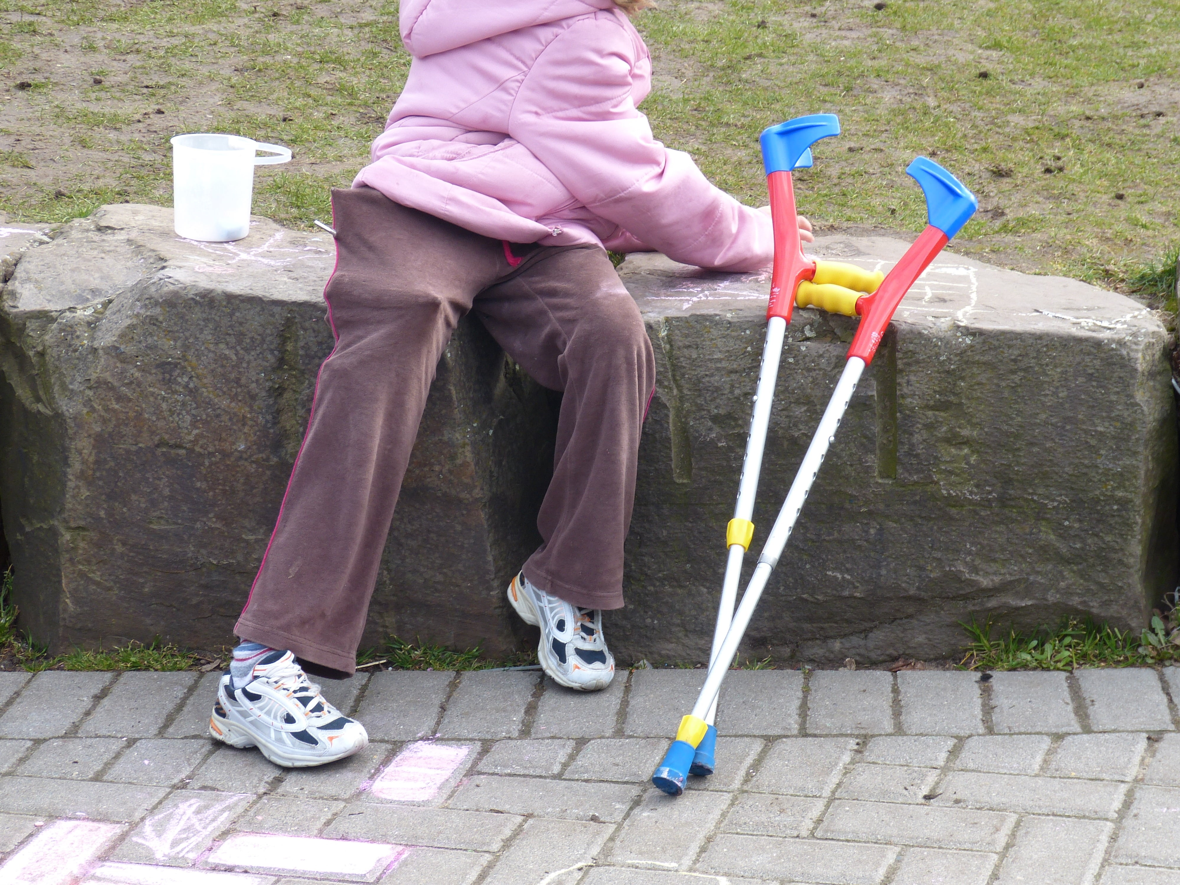 balance, child, run, outdoors, footpath, walker, mobility problems, full length, leisure activity, low section, person, handicap, physical disability, standing, HD Wallpaper