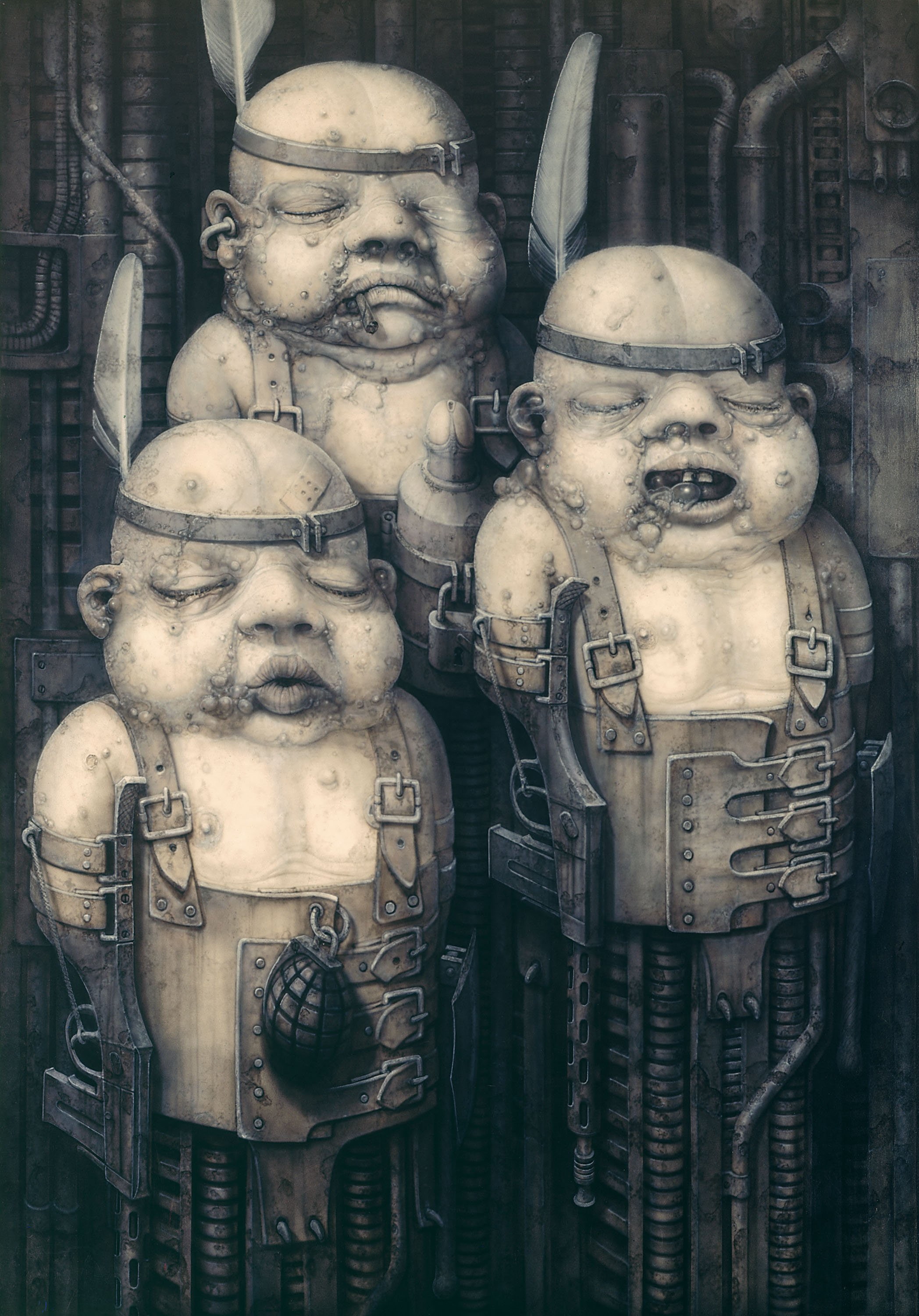 sculpture, male likeness, variation, antique, no people, r, the past, h, fi, retail display, indoors, architecture, 2K, artwork, representation, horror, Phone HD Wallpaper