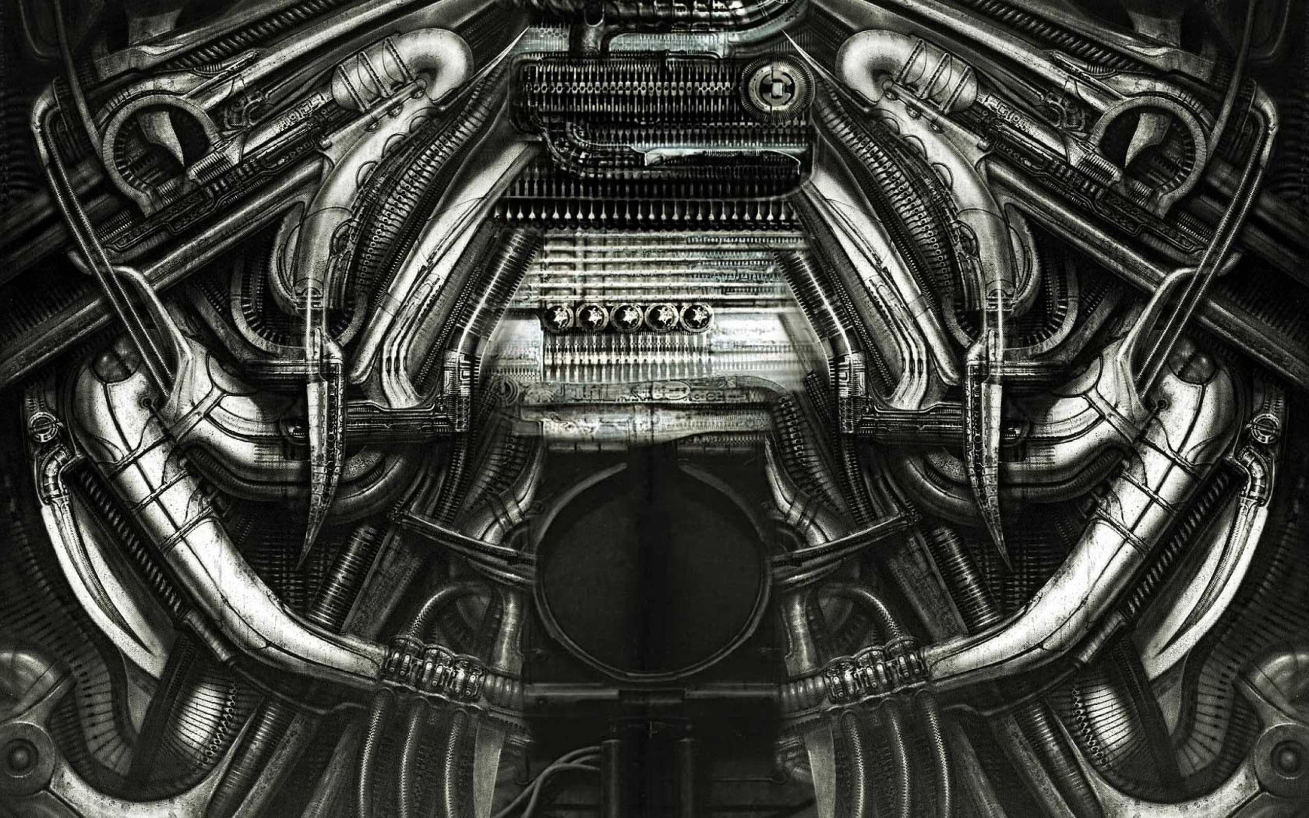 connection, close-up, no people, sci, metal, high angle view, full frame, horror, architecture, pattern, pipe - tube, mode of transportation, directly below, HD Wallpaper