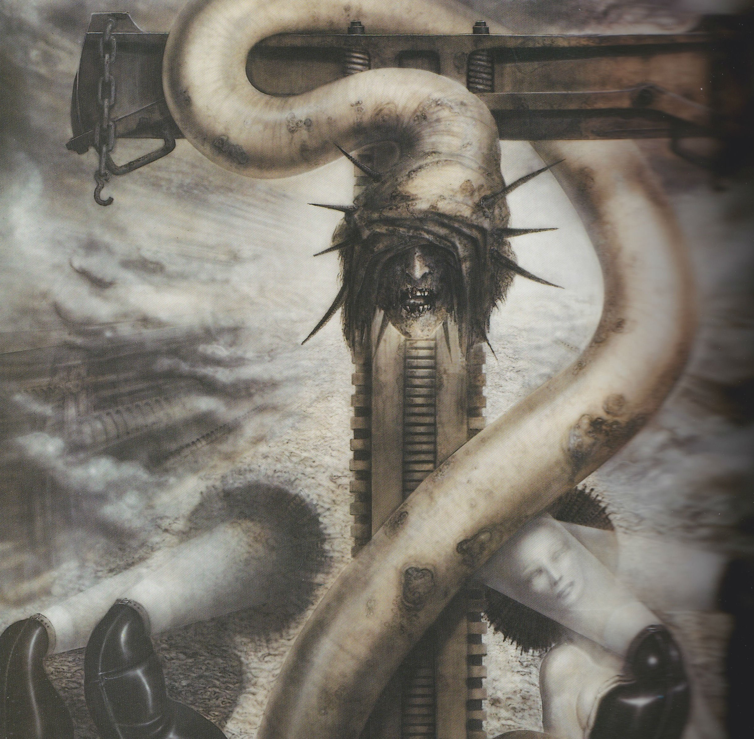 r, animal, fantasy, art and craft, Evil, low angle view, no people, day, horror, representation, Giger, artwork, metal, wall - building feature, creativity, HD Wallpaper