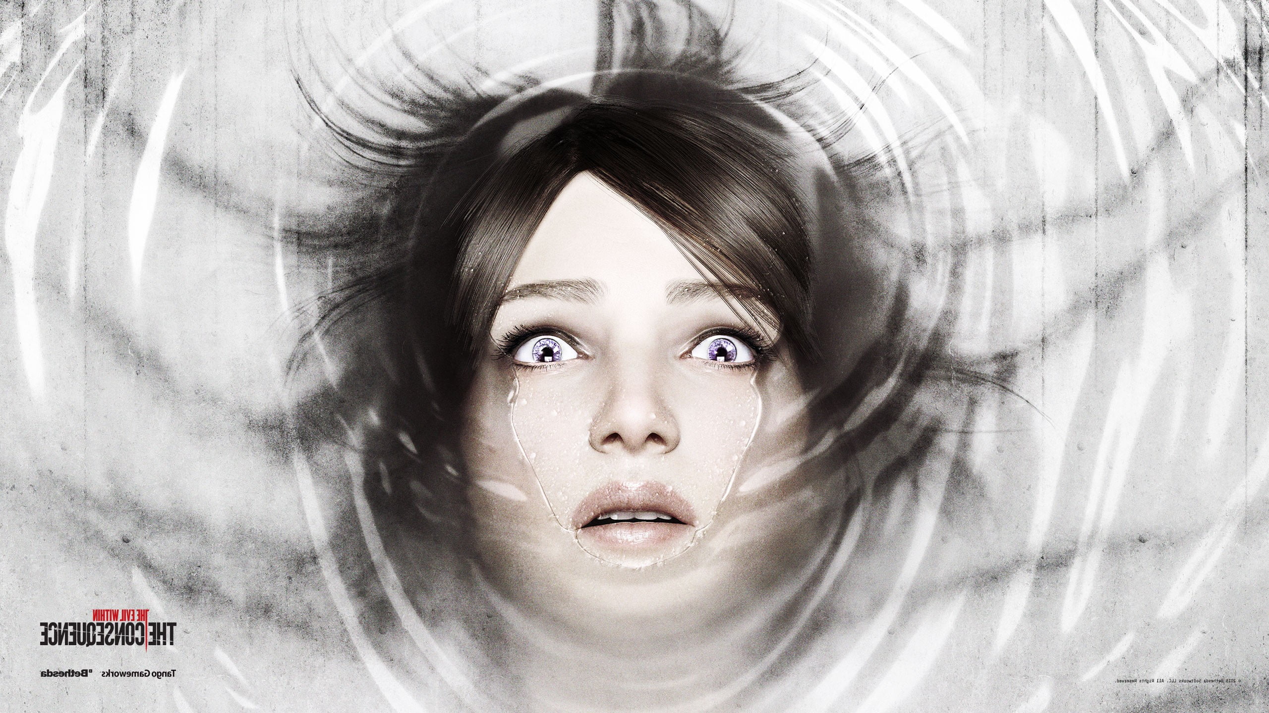 emotion, hairstyle, one person, front view, headshot, games, depression - sadness, the evil with consequence, digital composite, human body part, body part, HD Wallpaper
