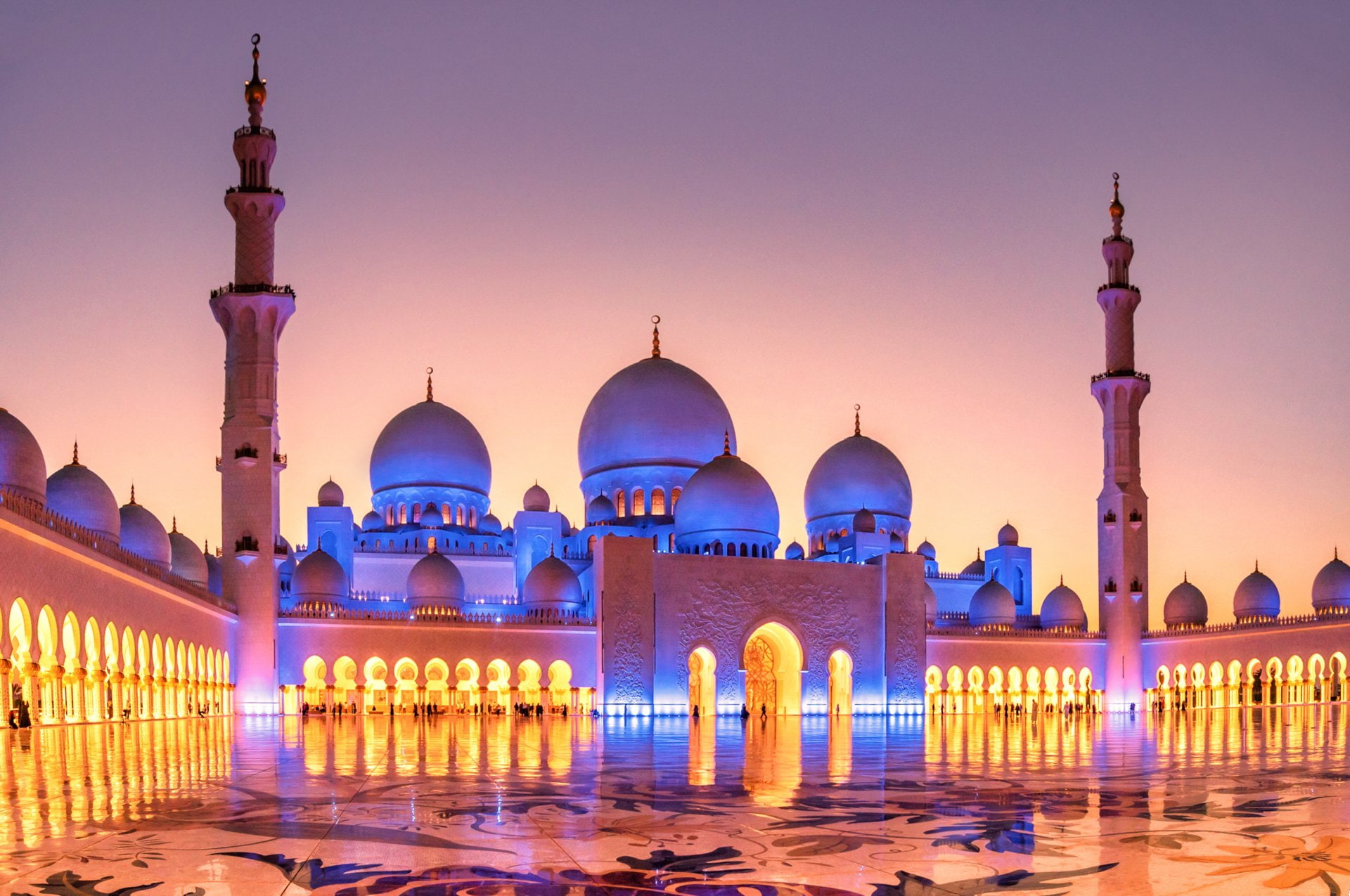 Mosques, Sheikh Zayed Grand Mosque, 1080P, HD Wallpaper
