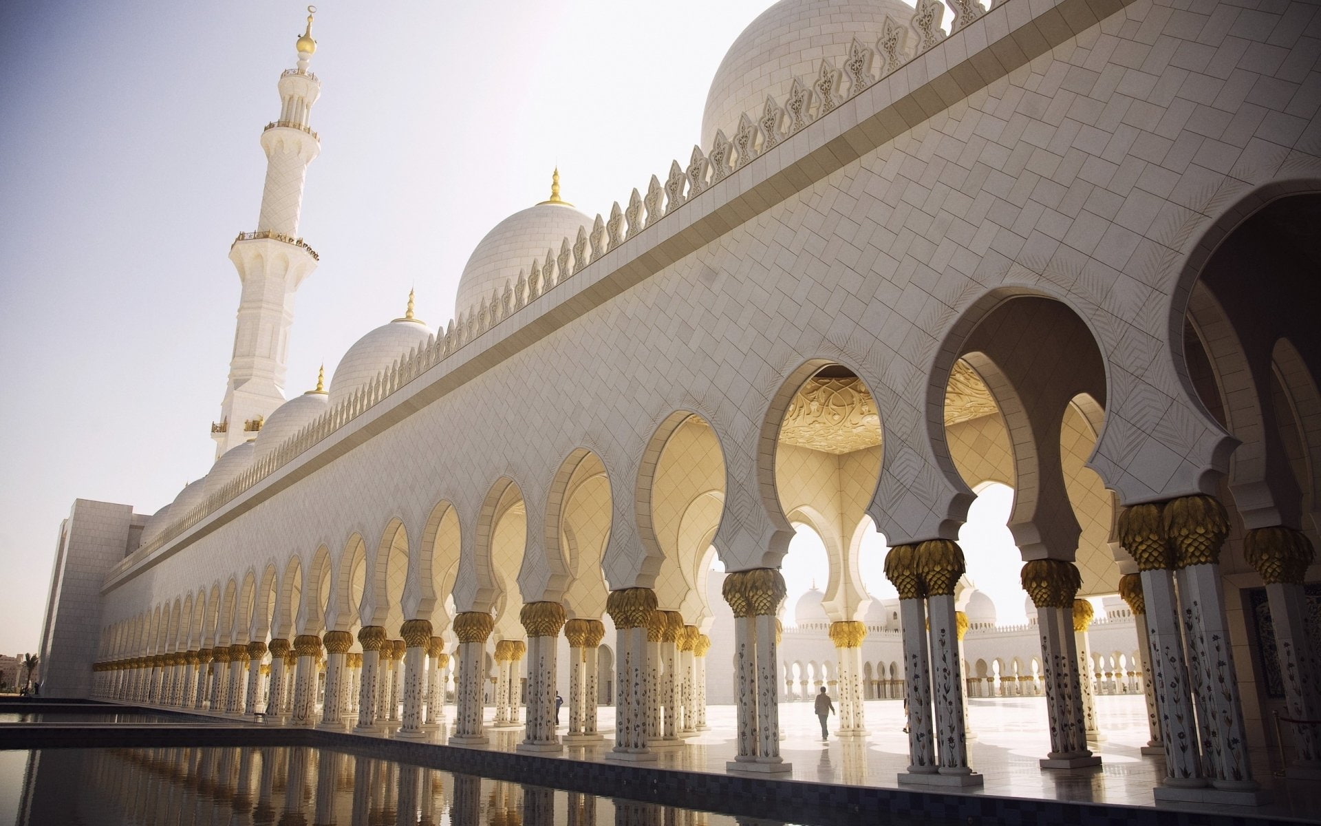 Mosques, Sheikh Zayed Grand Mosque, 1080P, HD Wallpaper