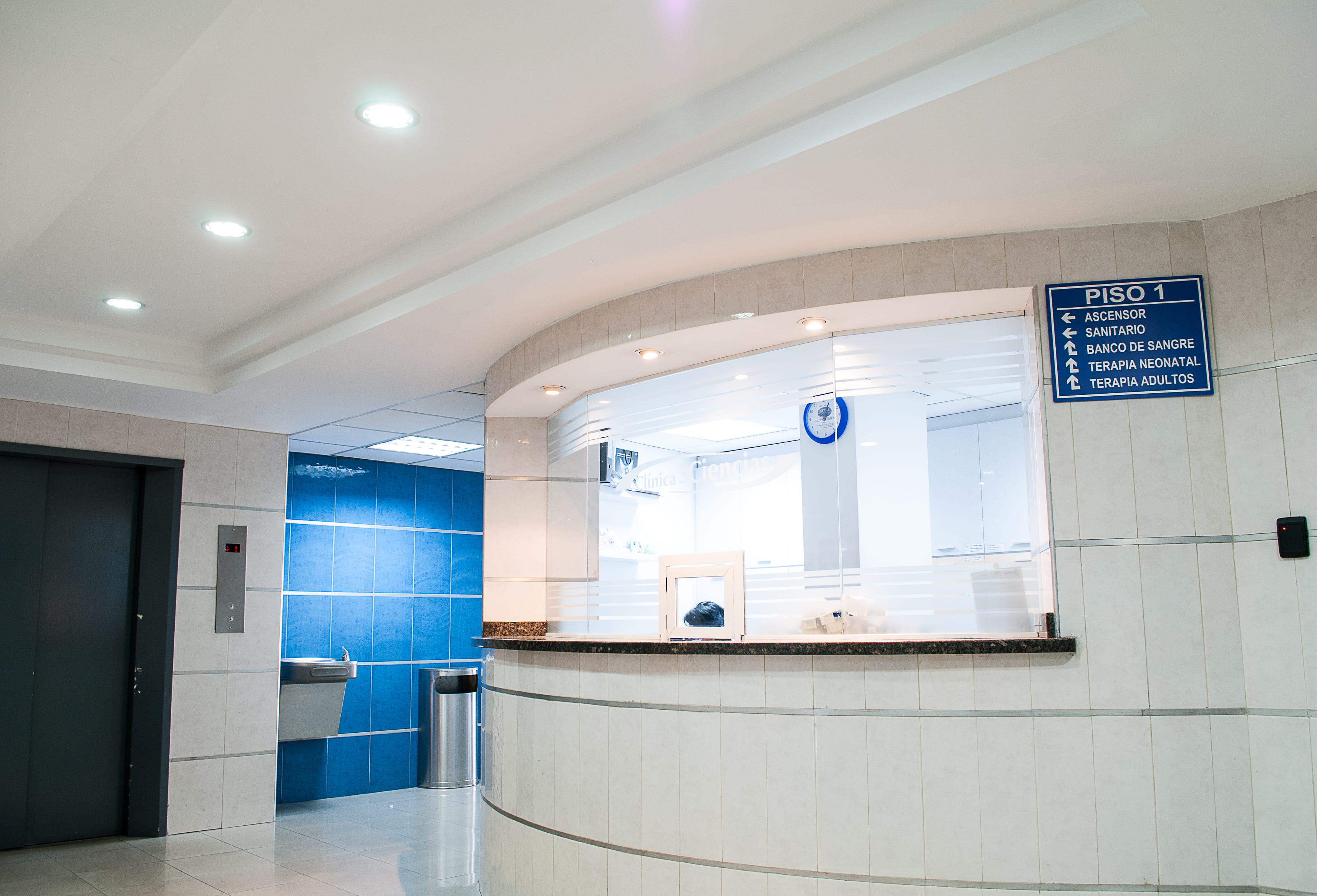 bathroom, ceiling, text, sign, desk, empty, front desk, clinic, stand, wall - building feature, hospital, modern, entrance, flooring, indoors, wall, luxury, HD Wallpaper