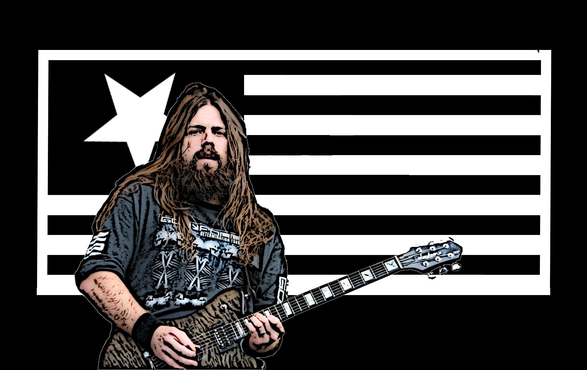 heavy, 720P, guitar, metal, god, lamb, groove, HD Wallpaper
