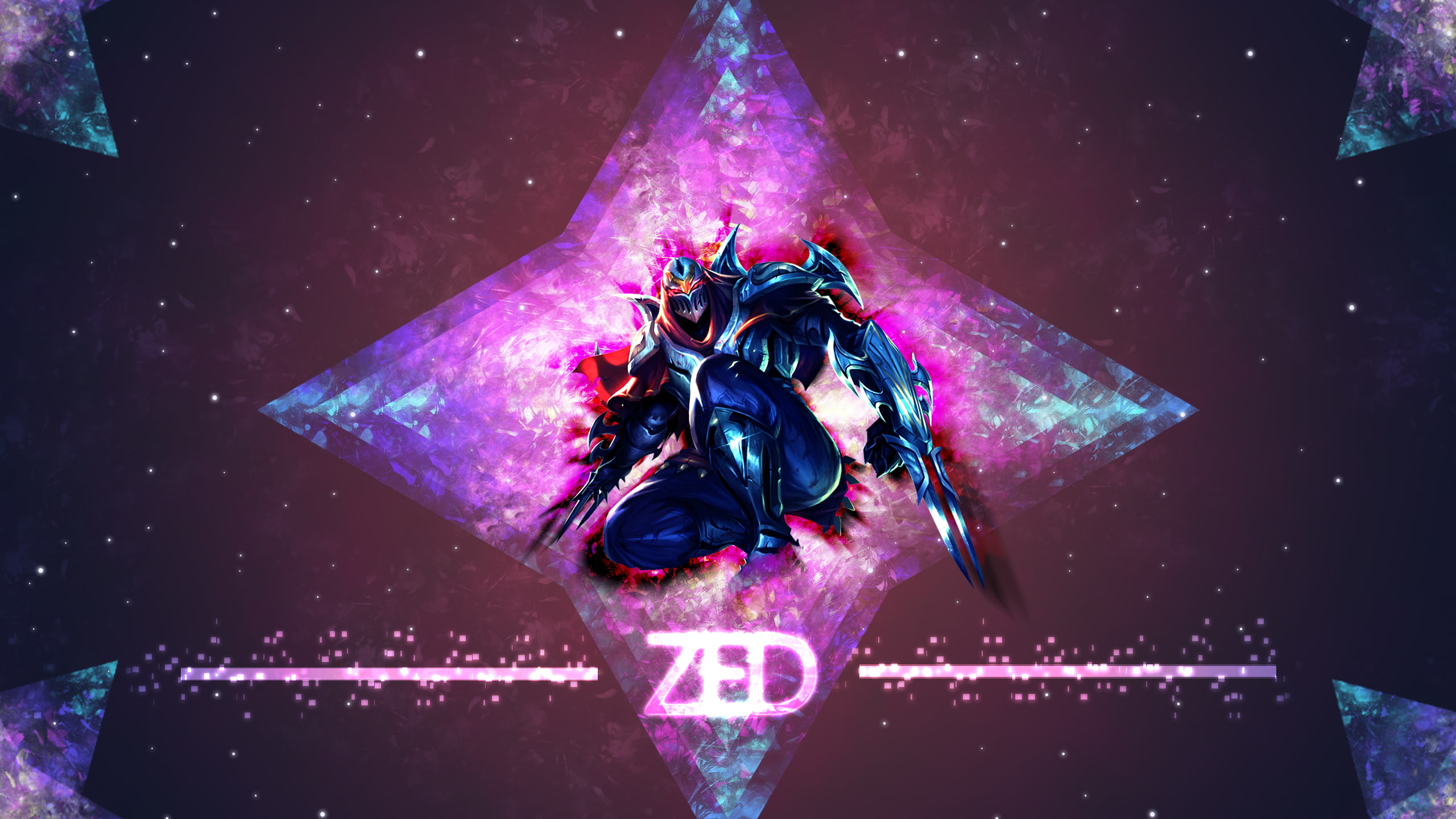 Video Game, Zed (League Of Legends), League Of Legends, 2K, HD Wallpaper