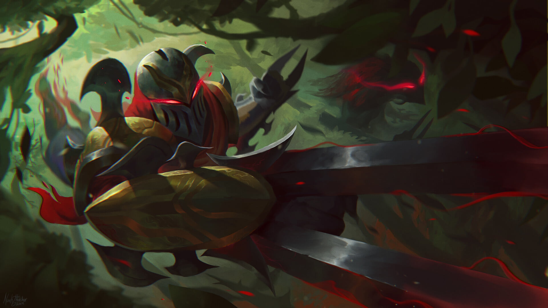 Video Game, League Of Legends, Zed (League Of Legends), 1080P, HD Wallpaper