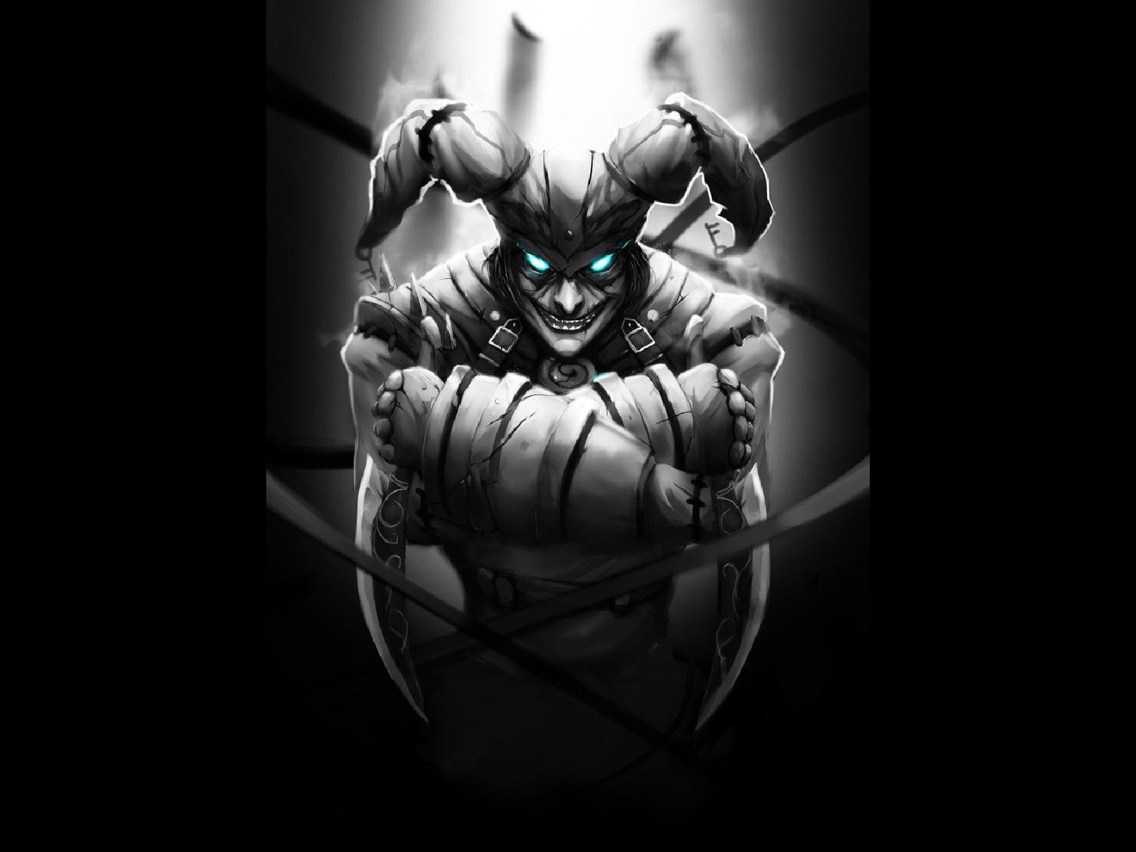 league, shaco, 720P, legends, poster, HD Wallpaper