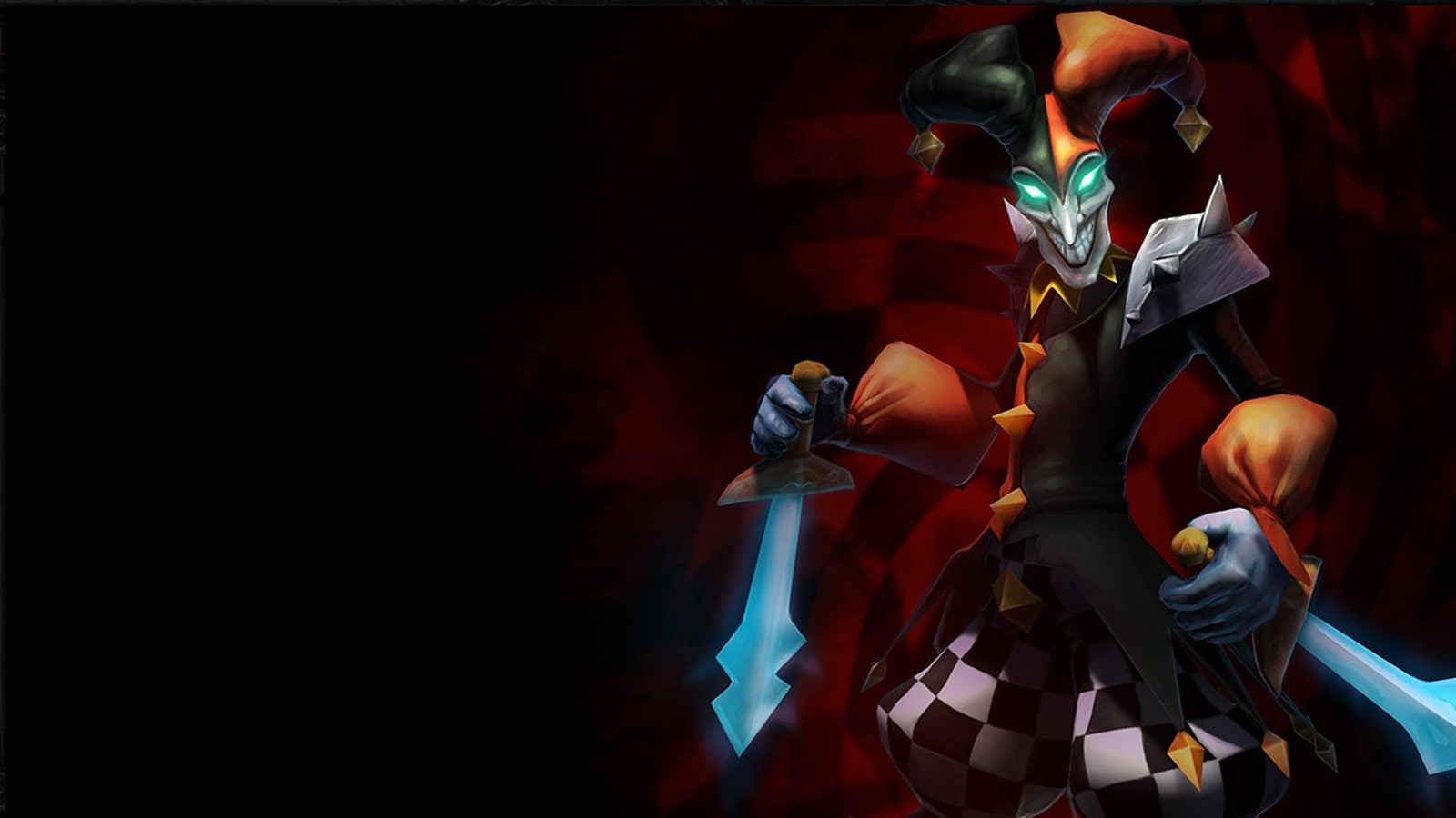 illustration, 720P, Video Game, League Of Legends, Shaco (League Of Legends), clown, HD Wallpaper