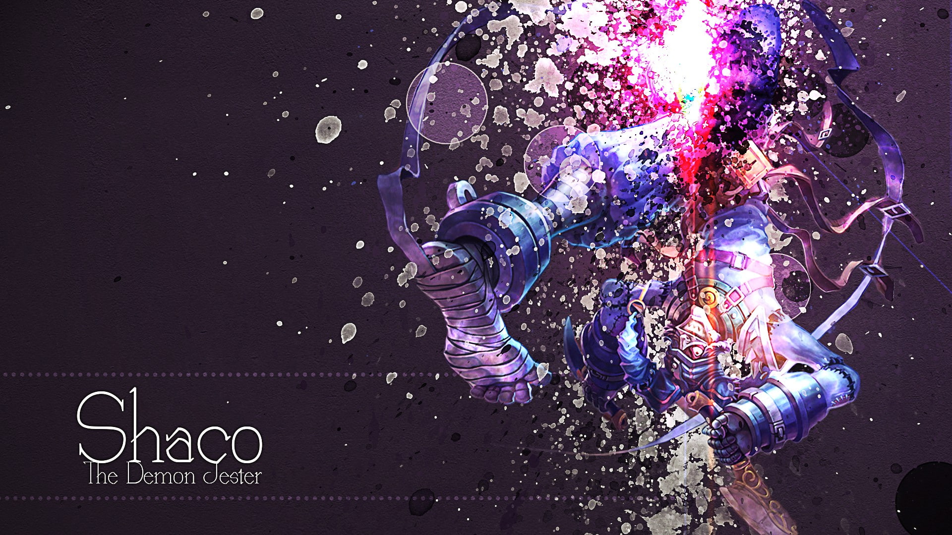 shaco, games, legends, 1080P, characters, legend, game, video, league, HD Wallpaper