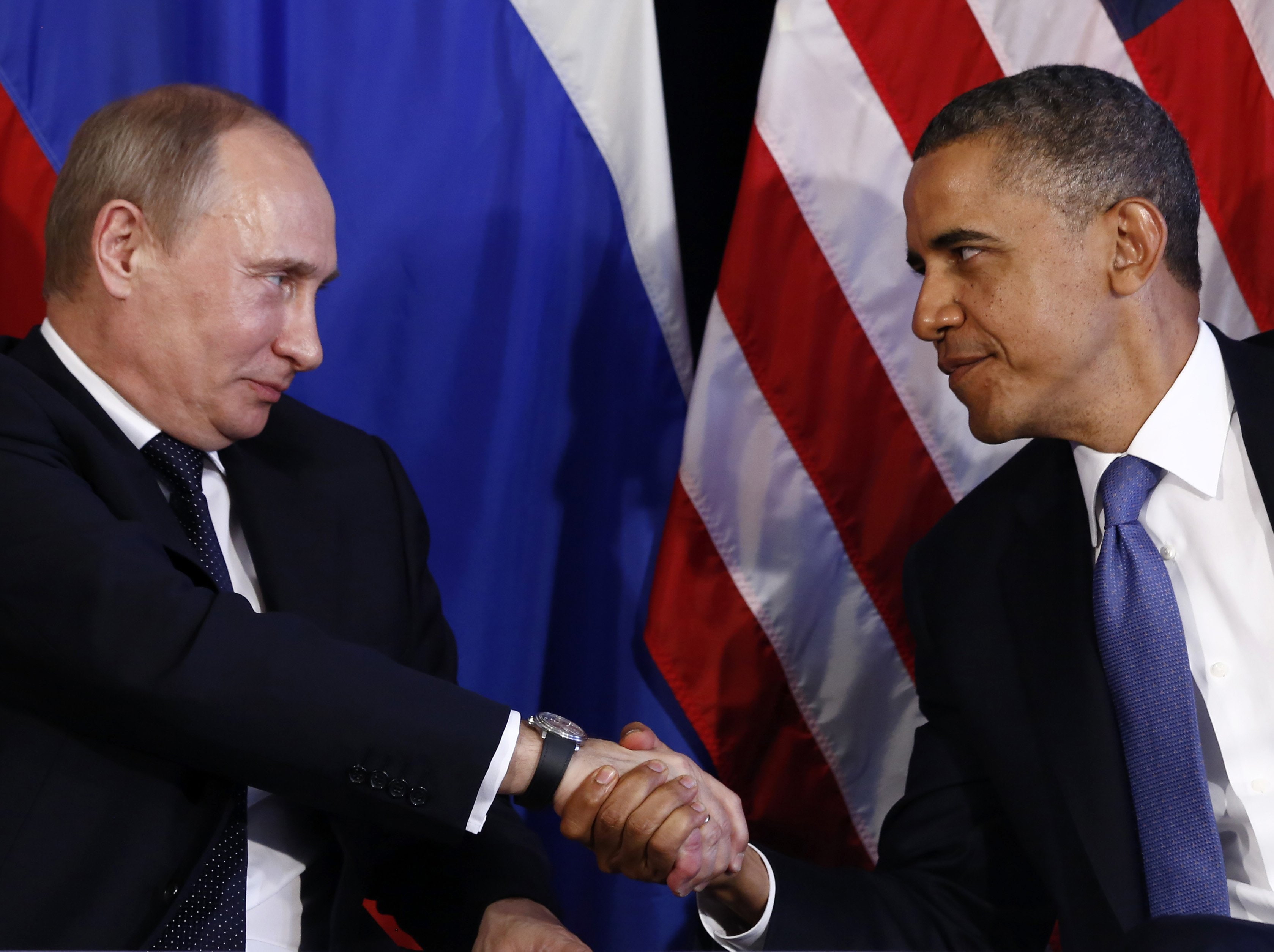obama, putin, 2K, HD Wallpaper