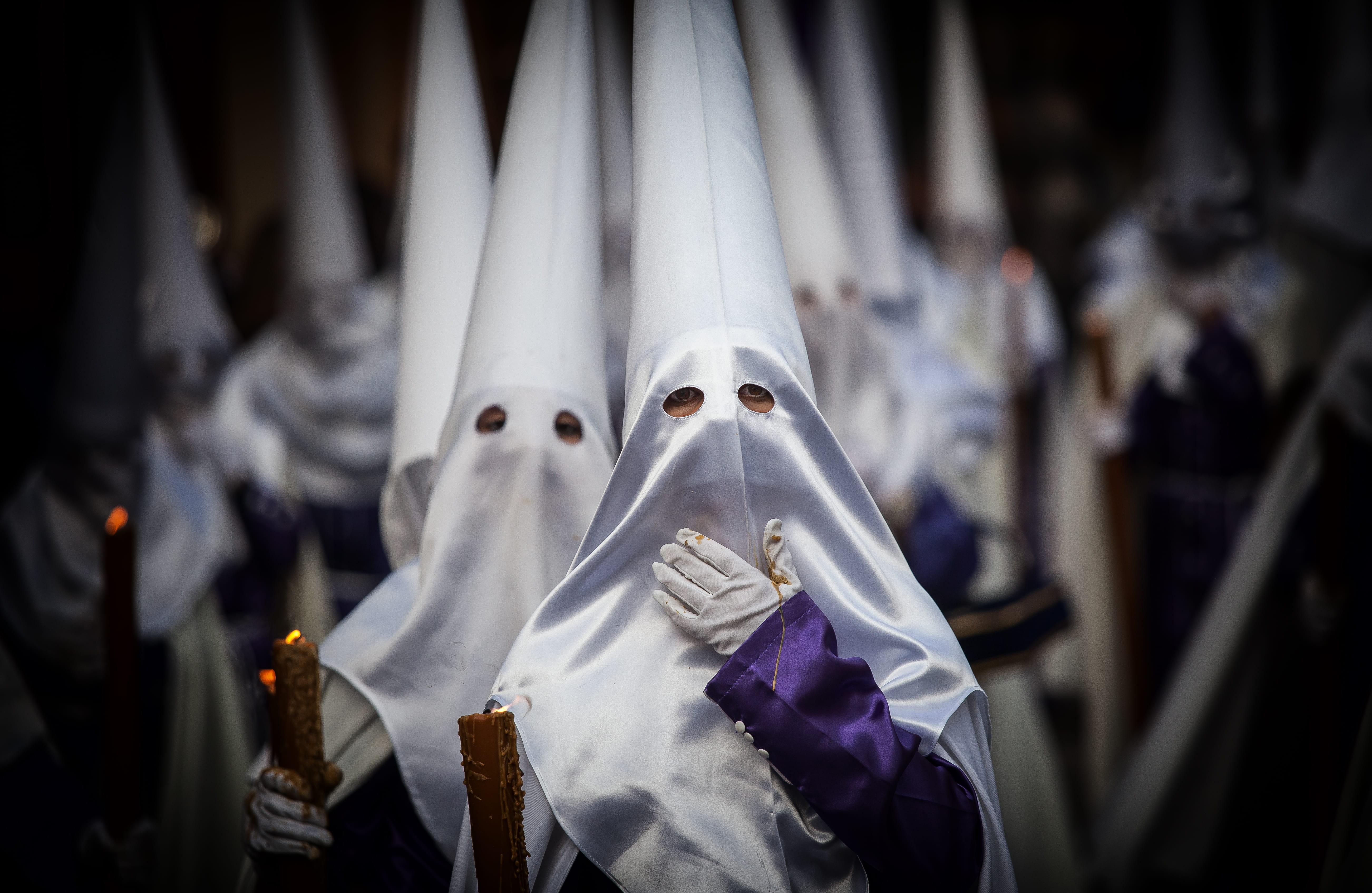 religion, celebration, procession, masks, paper, clothing, traditional, horror, human body part, skeleton, spooky, hanging, aggression, close-up, spanish, HD Wallpaper
