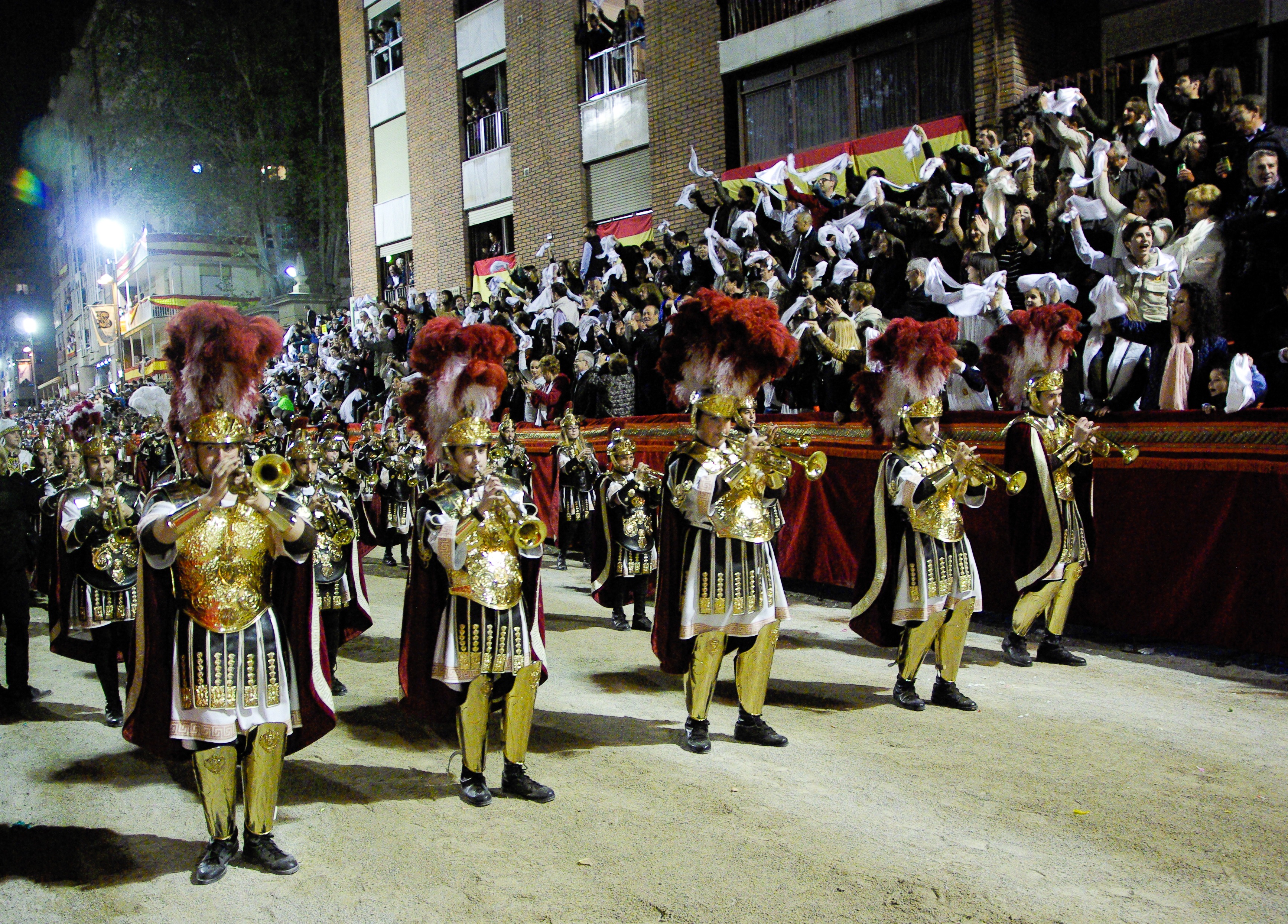 uniform, crowd, romans, traditional clothing, music, outdoors, 2K, built structure, celebration, men, architecture, street, performance, marching band, HD Wallpaper