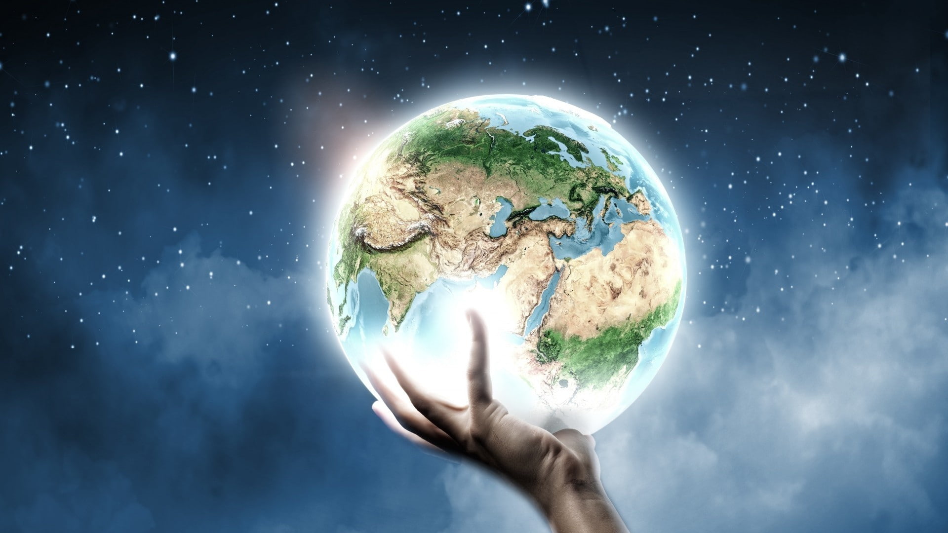 God, hands, 1080P, world, HD Wallpaper