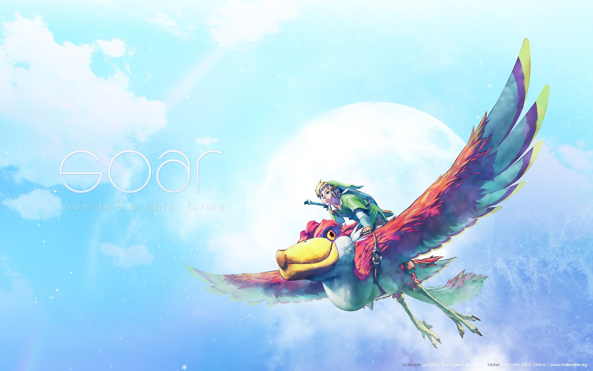 artwork, sword, zelda, soar, 1080P, link, skyward, video, legend, games, HD Wallpaper
