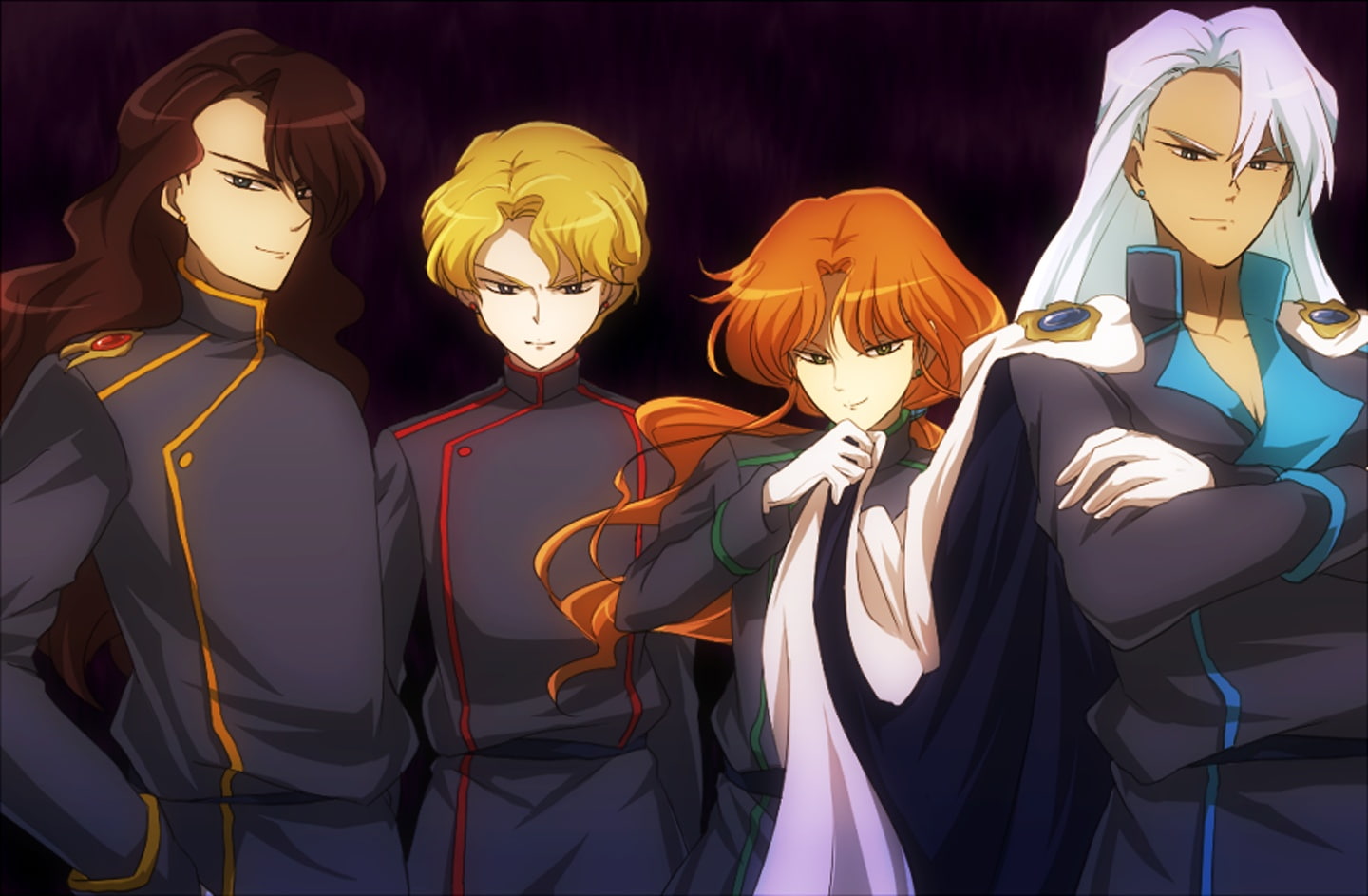 senshi, moon, sailor, jedite, 720P, neflite, malachite, zoisite, bishoujo, HD Wallpaper