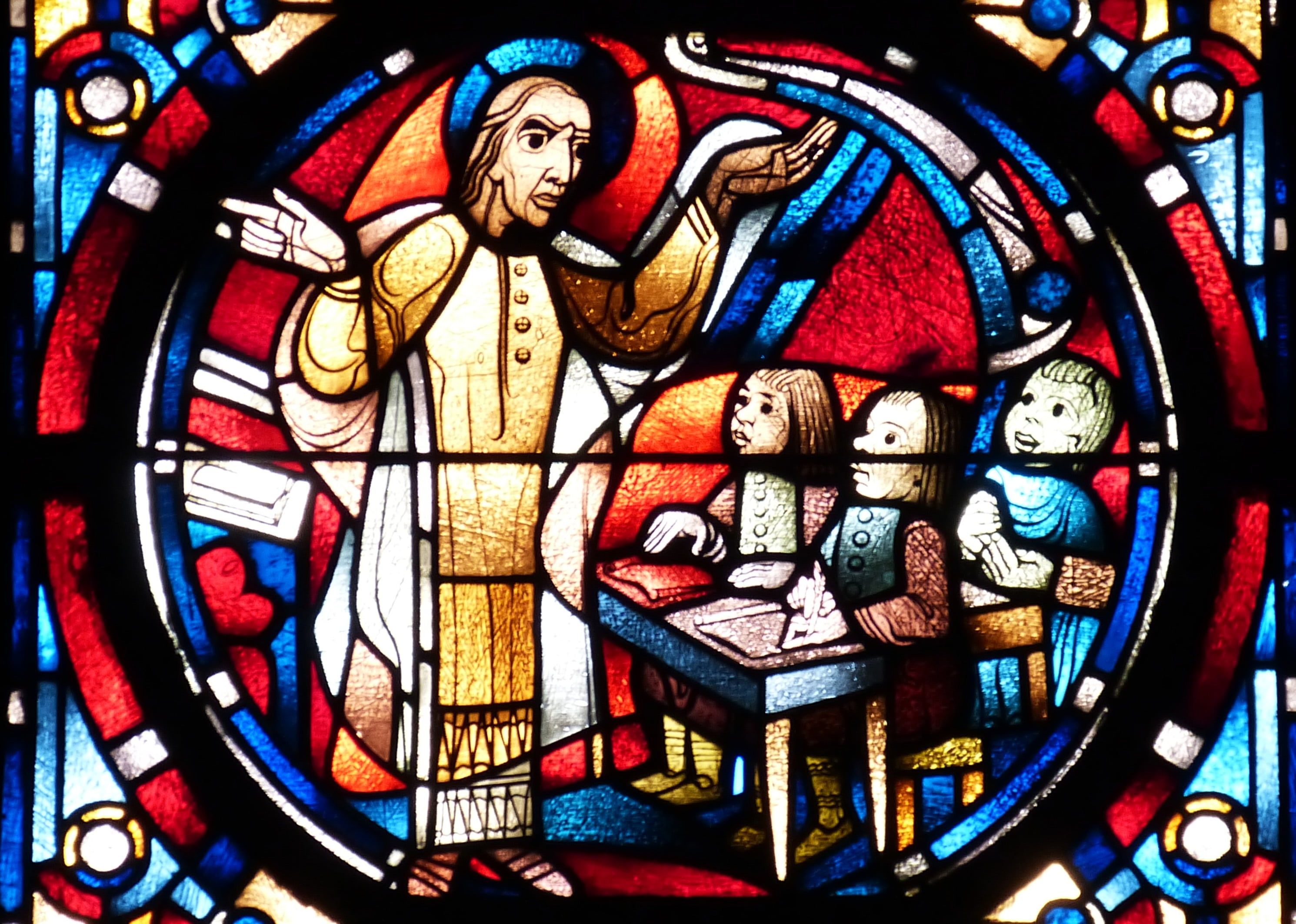 spirituality, close-up, human representation, faith, female likeness, built structure, architecture, window, art and craft, church window, male likeness, HD Wallpaper