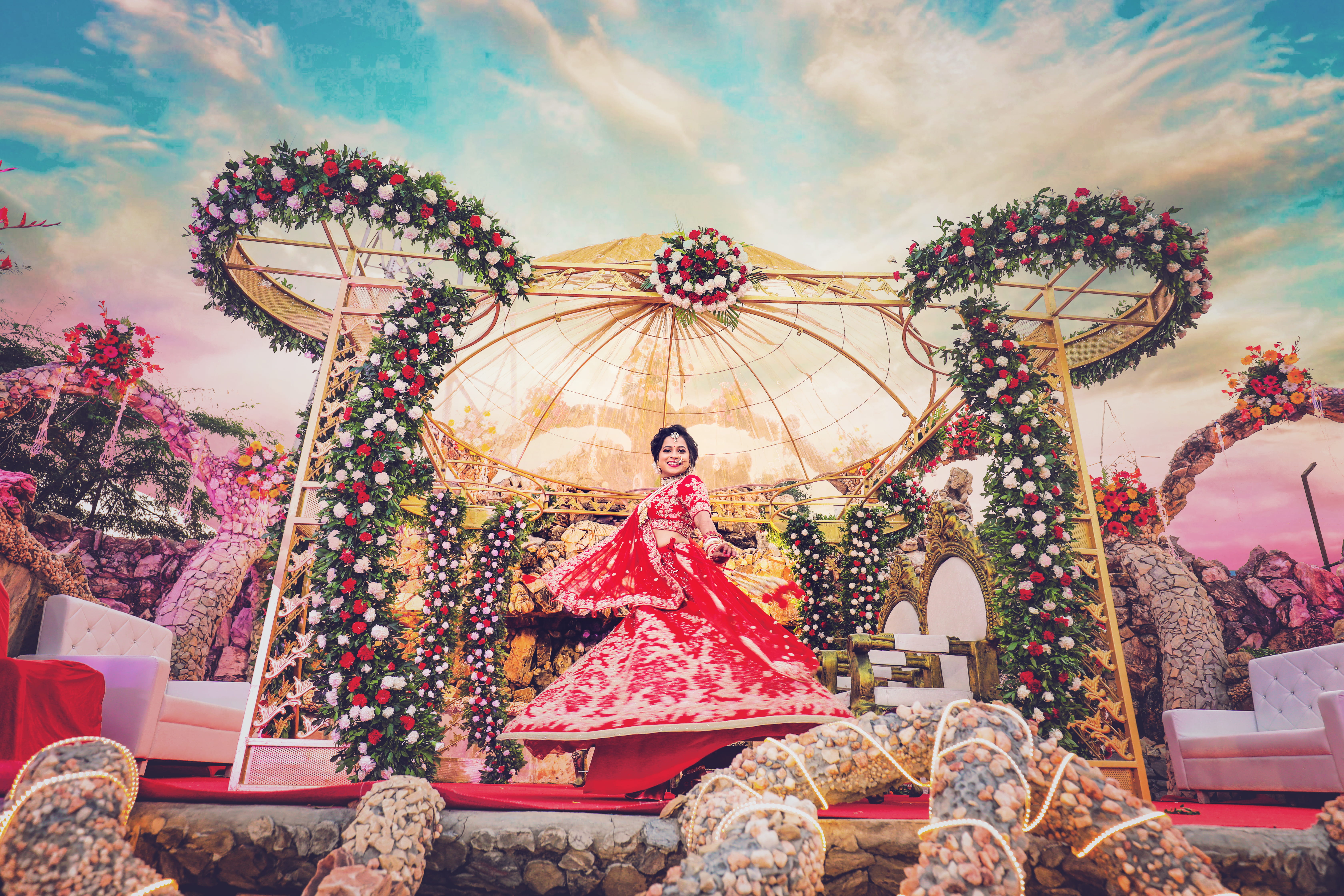 clothing, tradition, festival, decoration, bright, 5K, design, multi colored, full length, real people, day, ceremony, wearing, women, color, religion, HD Wallpaper