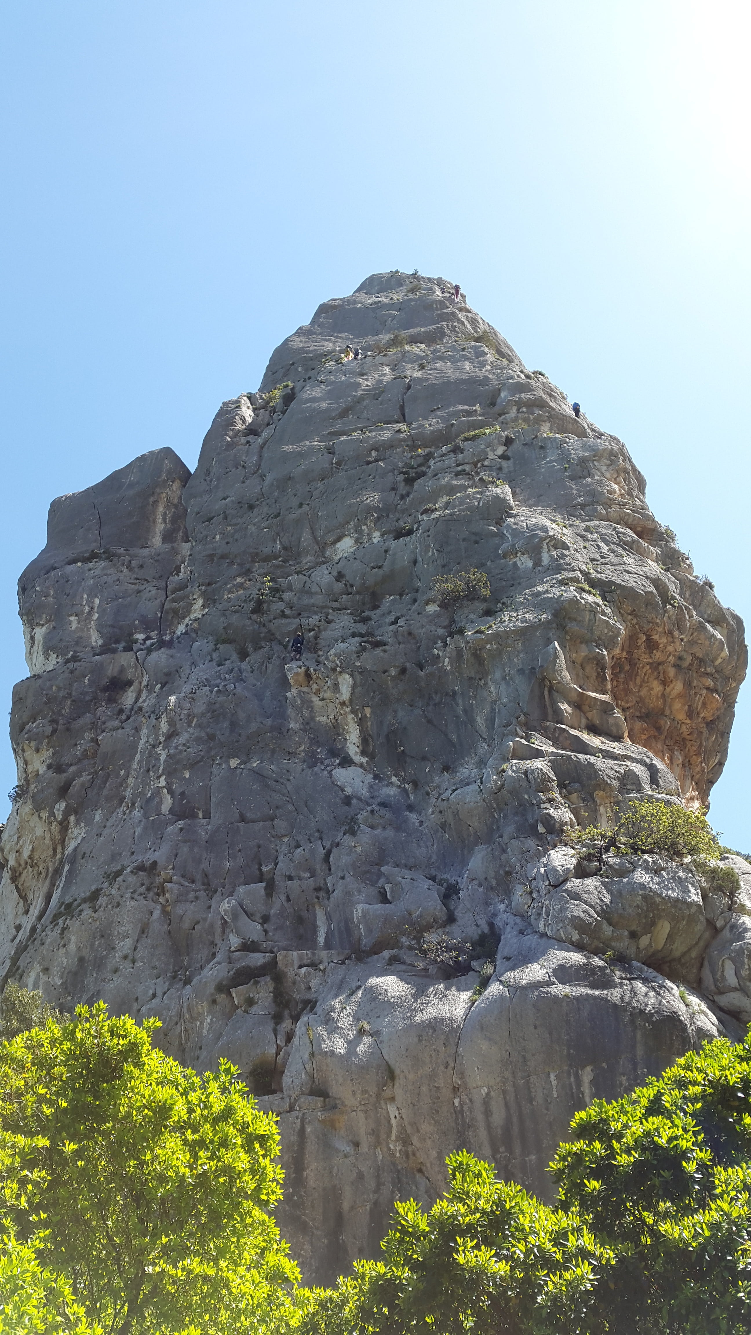 solid, steep, nature, sardinia, sunlight, travel, 4K, sky, physical geography, ogliastra, mountain, no people, gulf of orosei, rock - object, plant, cala goloritzè, Phone HD Wallpaper