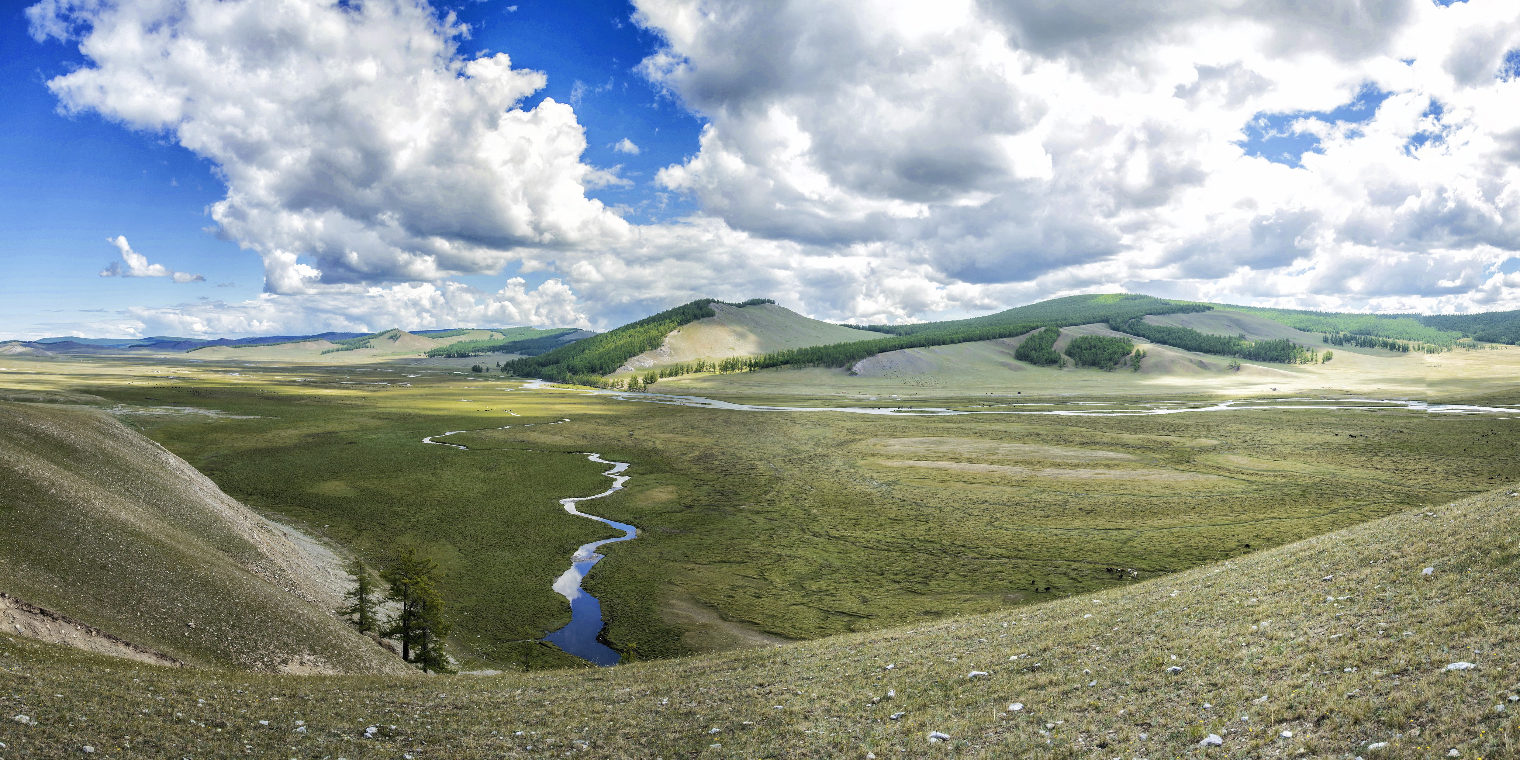 scenics - nature, mountain range, vicinity, rural scene, landscape, scenics, day, dramatic landscape, body, grandeur, no people, 4K, mongolia, land, travel, HD Wallpaper