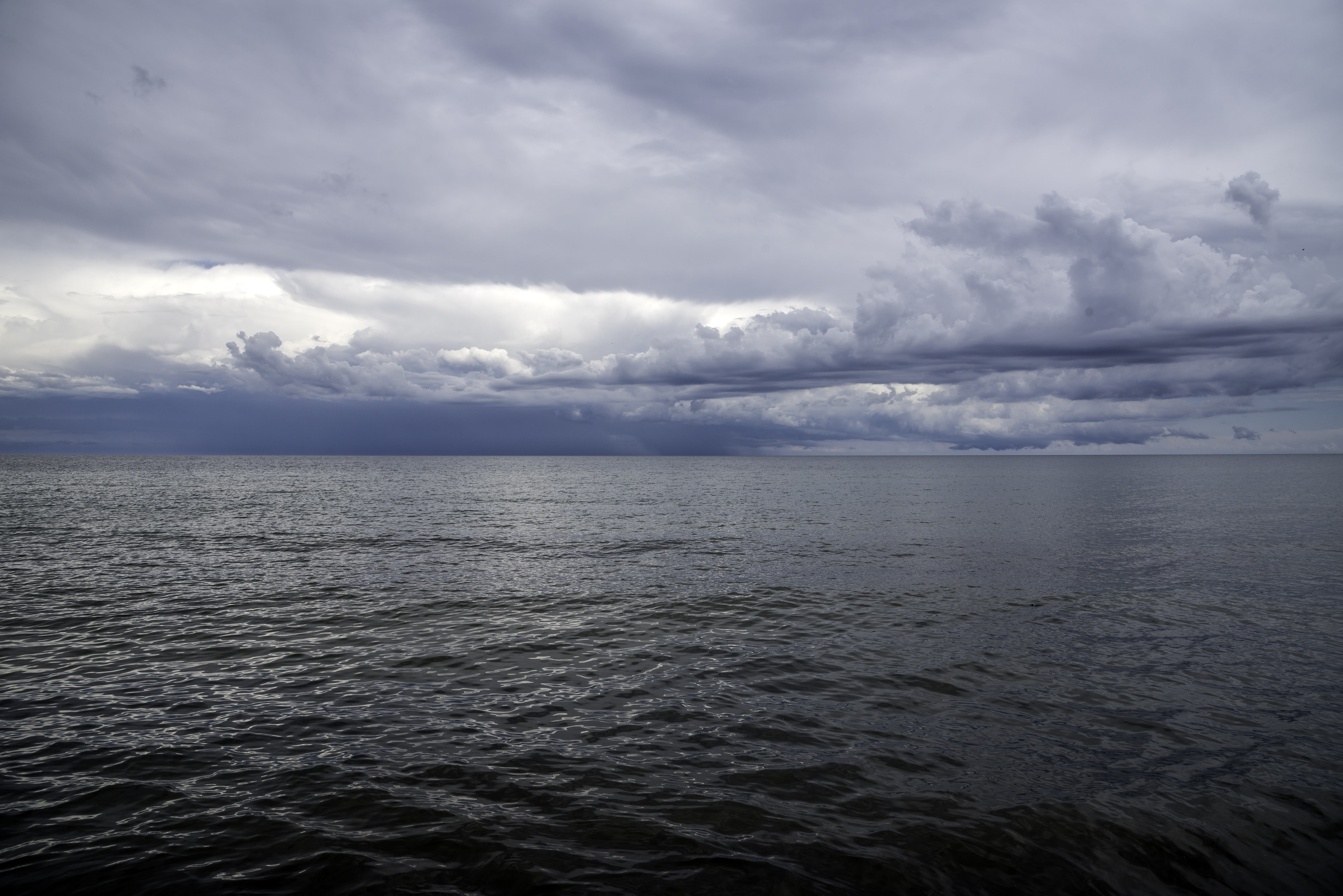 outdoors, beauty in nature, storm, public domain, lake, no People, color Image, park, overcast, wave, blue, sky, cloud - Sky, ominous, water, storm cloud, HD Wallpaper