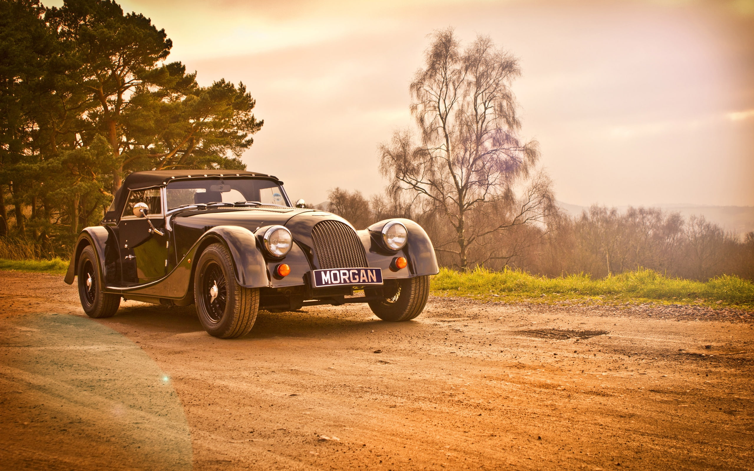 roadster, morgan, 2K, Morgan Roadster, HD Wallpaper