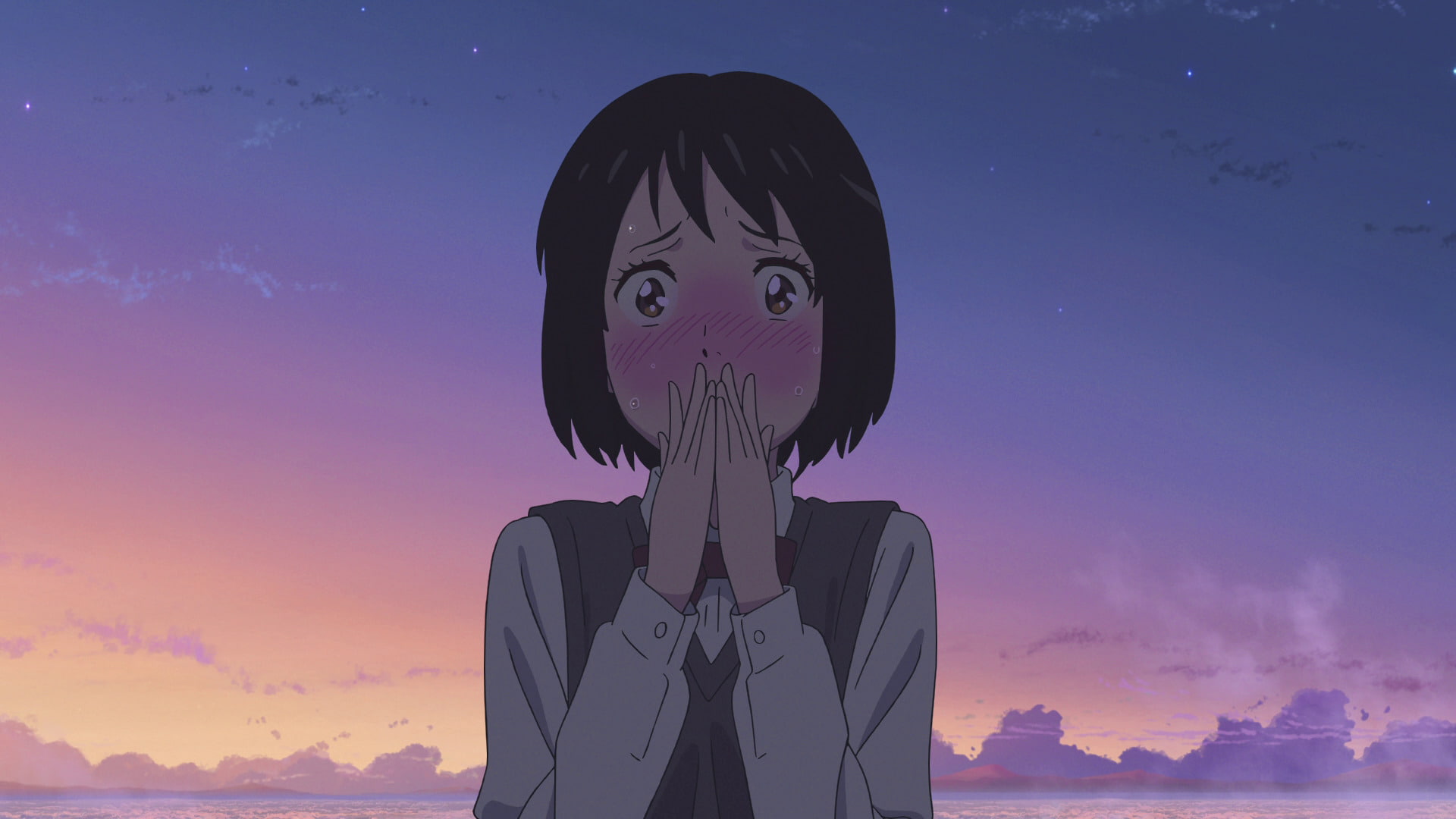 Kimi No Na Wa., Mitsuha Miyamizu, Your Name., 1080P, Anime, HD Wallpaper