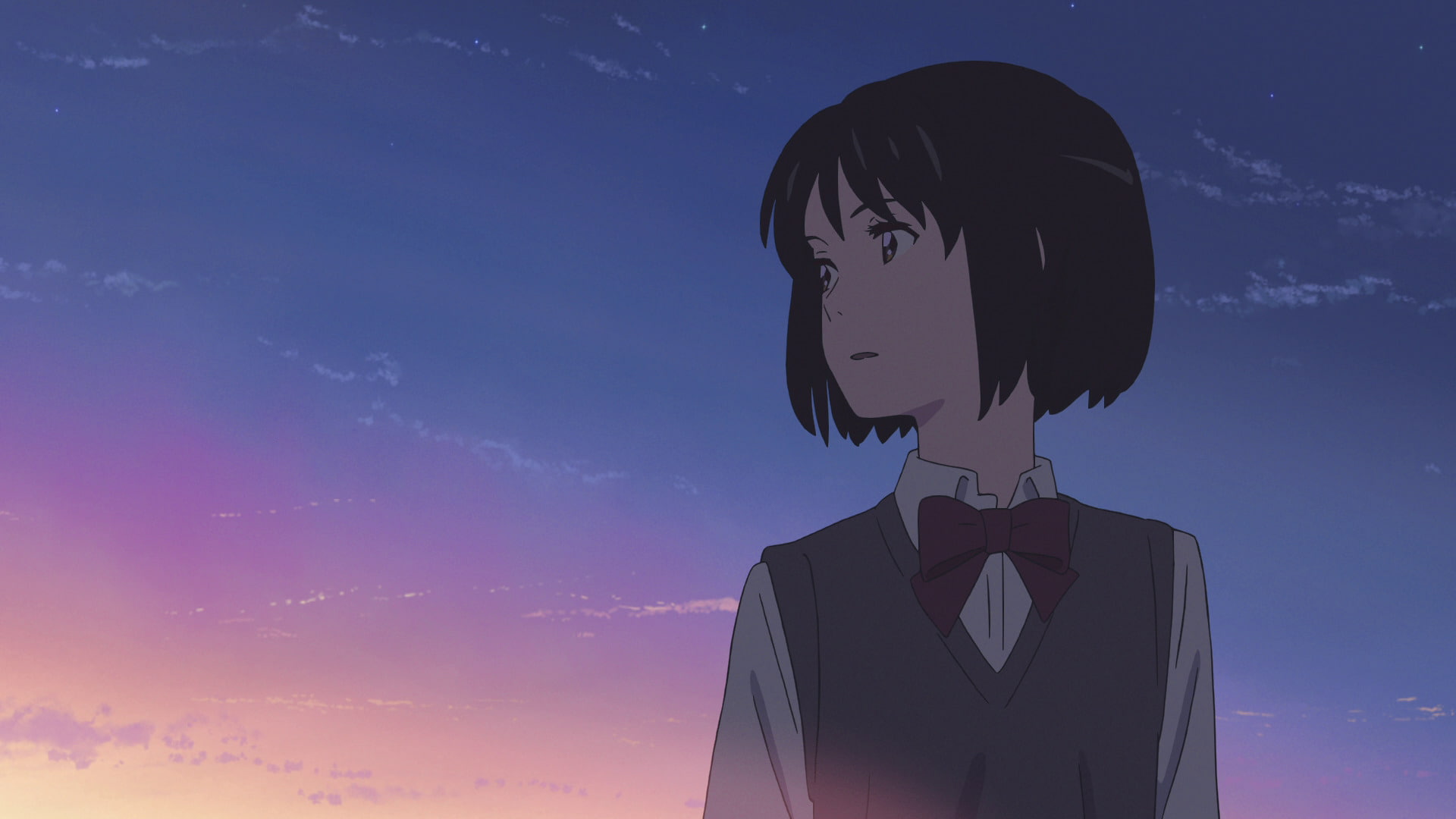 Your Name., Anime, 1080P, Mitsuha Miyamizu, Kimi No Na Wa., HD Wallpaper