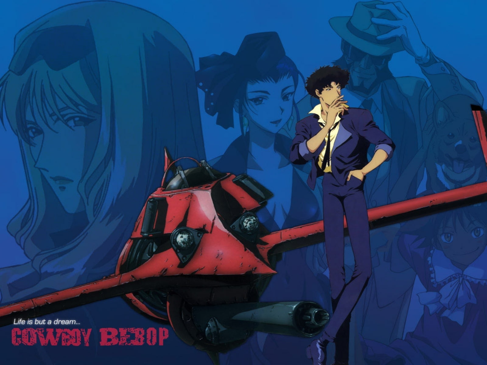 720P, bebop, ii, cowboy bebop, cowboy, hd, spike spiegel, spiegel, swordfish, spike, anime, art, HD Wallpaper