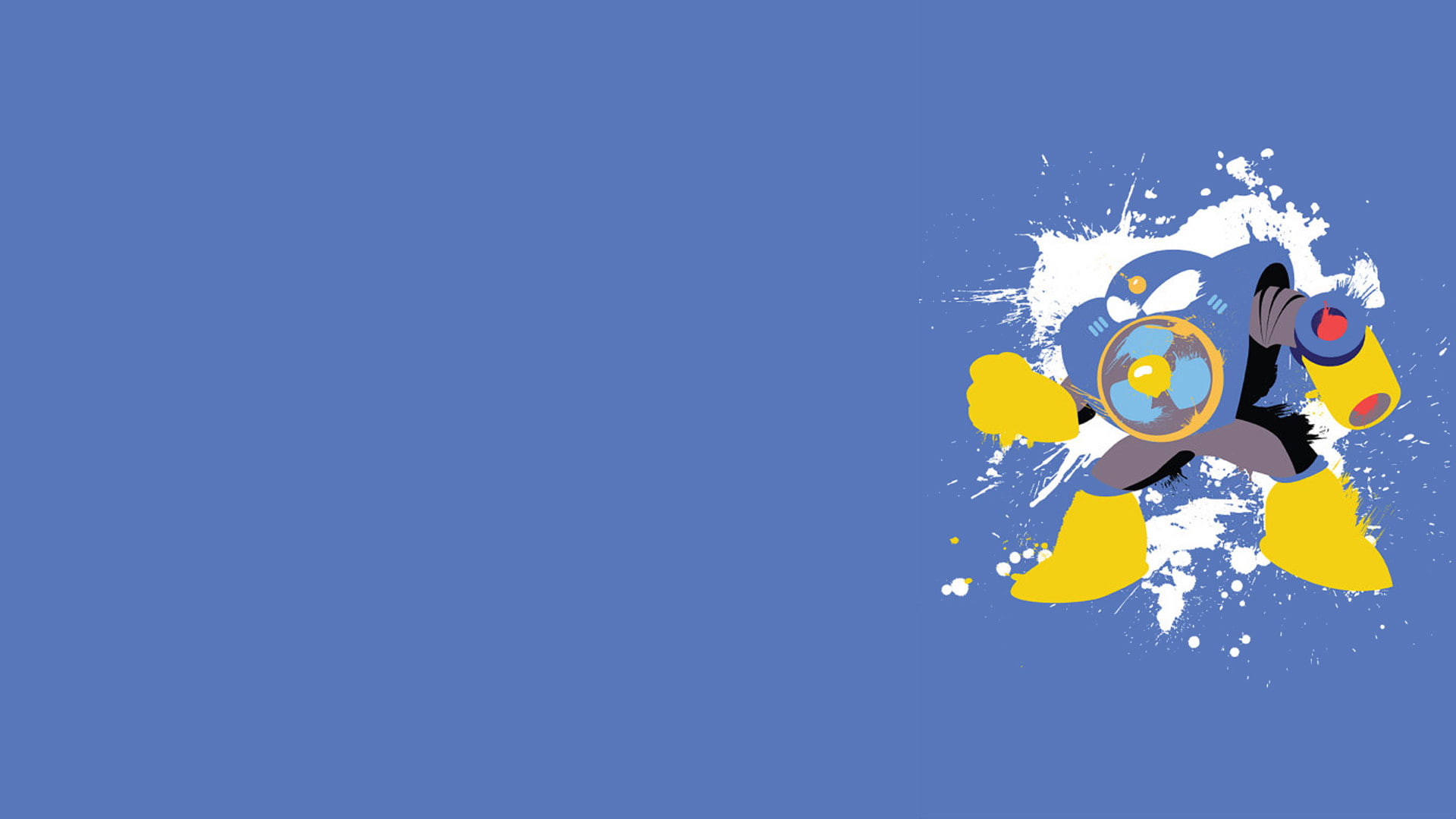 Mega Man 2, Mega Man, Minimalist, 1080P, Air Man (Mega Man), HD Wallpaper