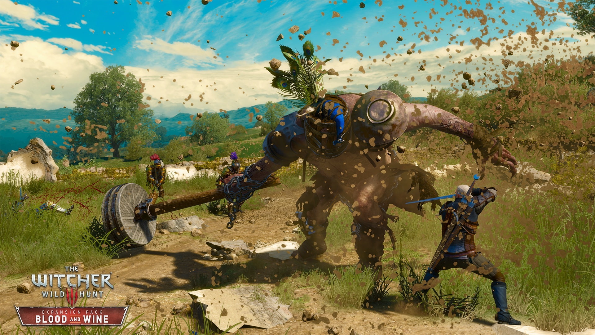 The Witcher 3: Wild Hunt, DLC, Goliath, 1080P, Blood and Wine, giant, HD Wallpaper