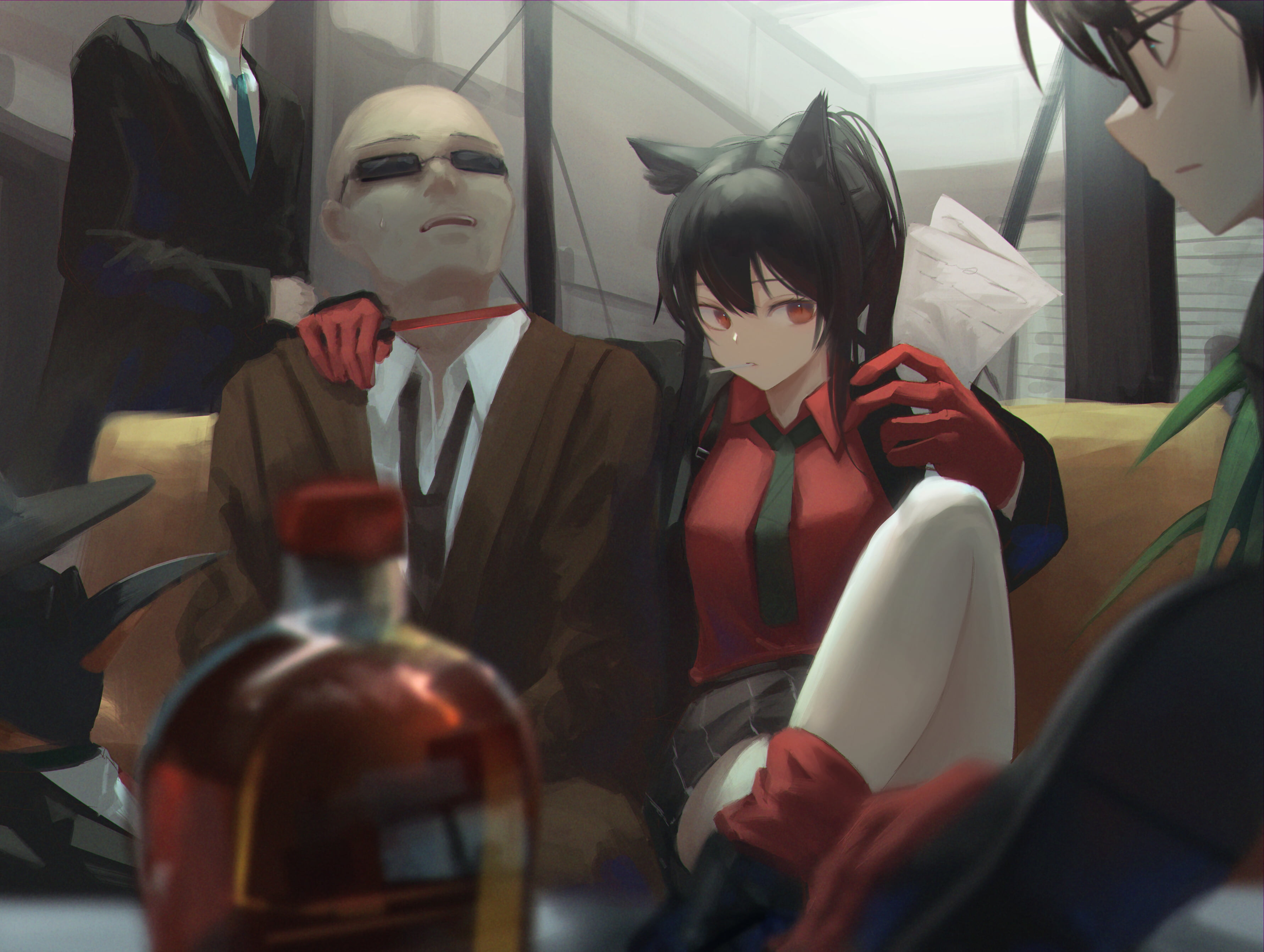 anime girls, Arknights, 2K, 7ife, HD Wallpaper
