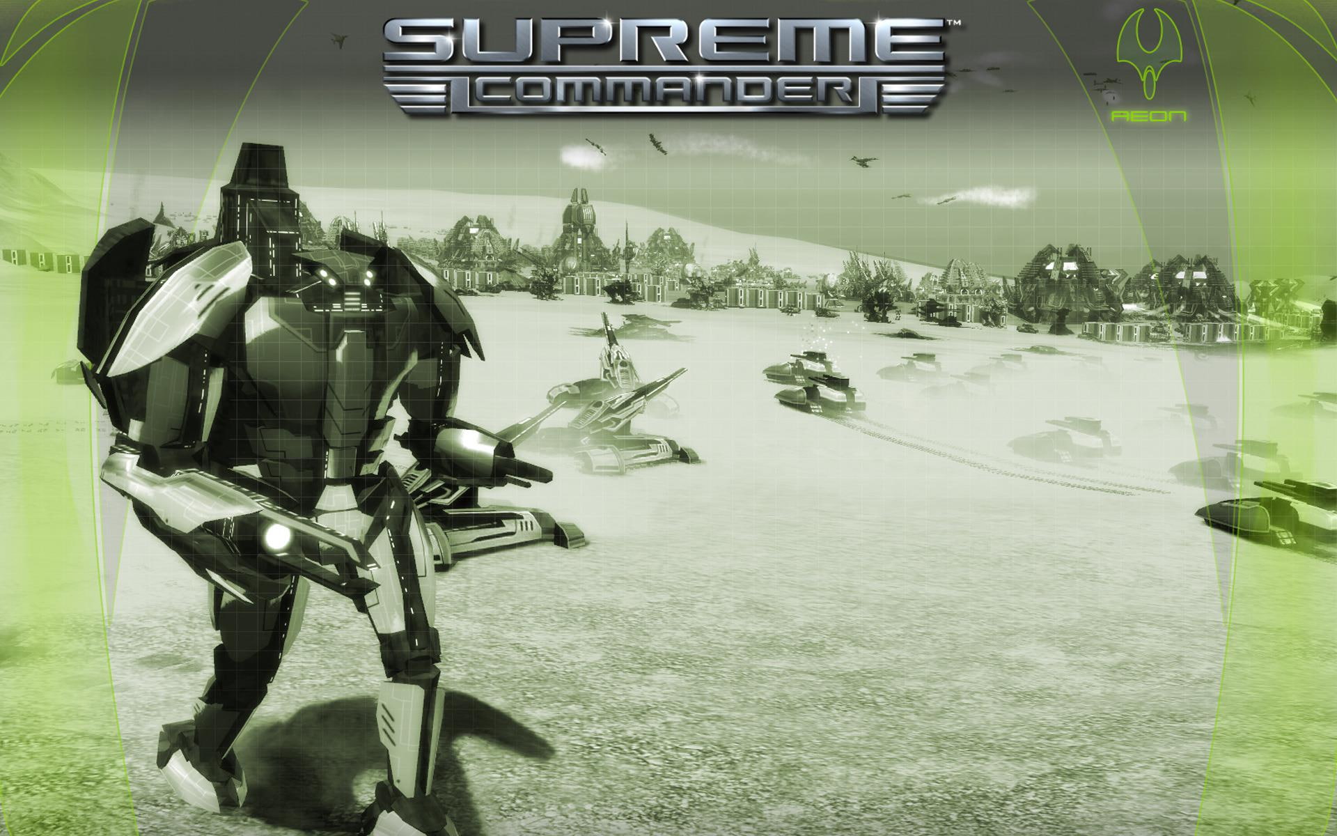 application, supreme commander, 1920x1200, 1080P, game, supreme, commander, games, HD Wallpaper